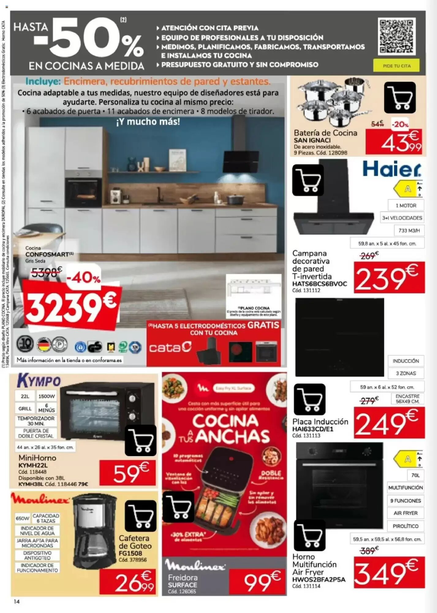 Folleto promocional de Conforama válido desde el 24/09/2026 - Página 14.
