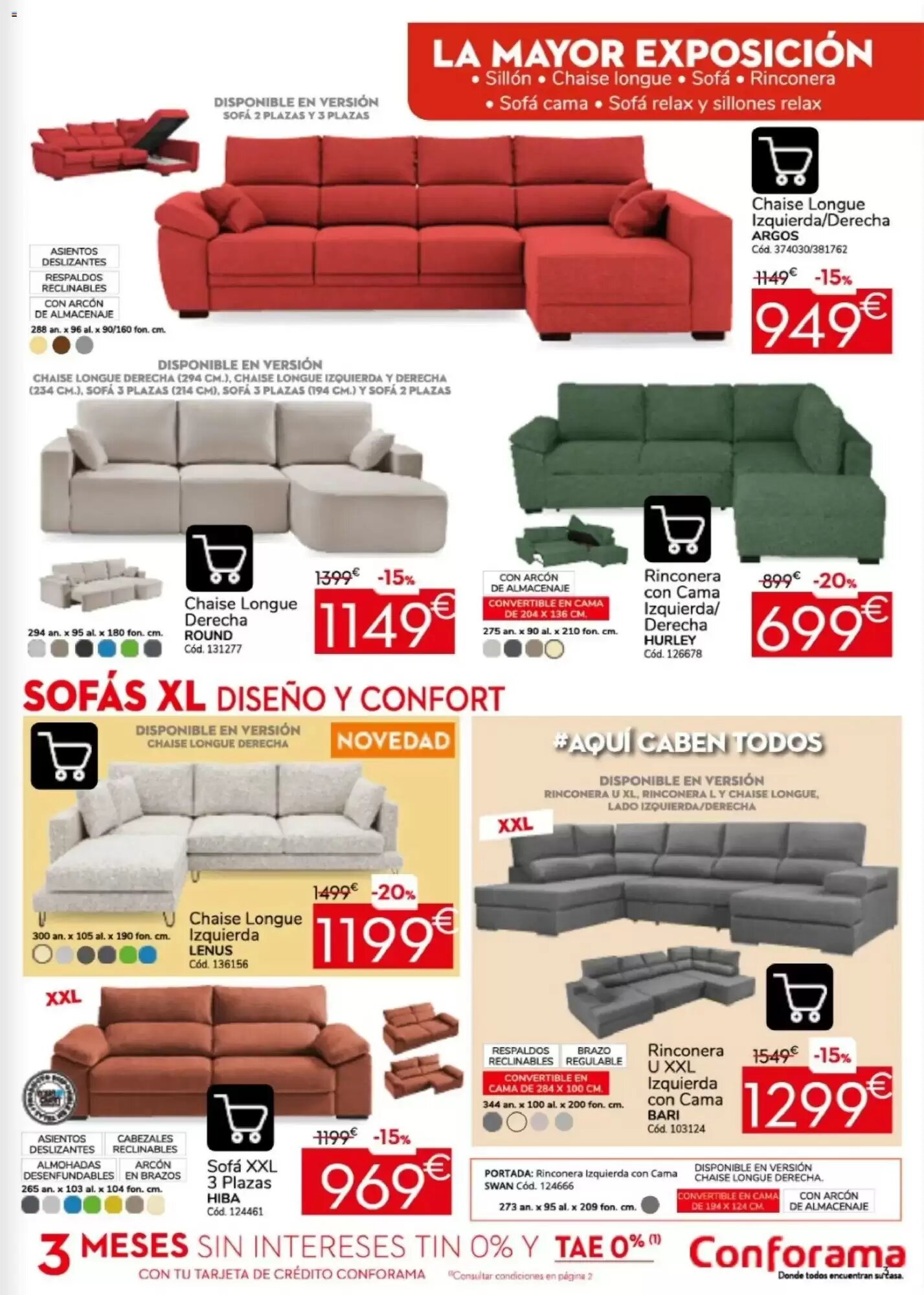 Folleto promocional de Conforama válido desde el 24/09/2026 - Página 3.