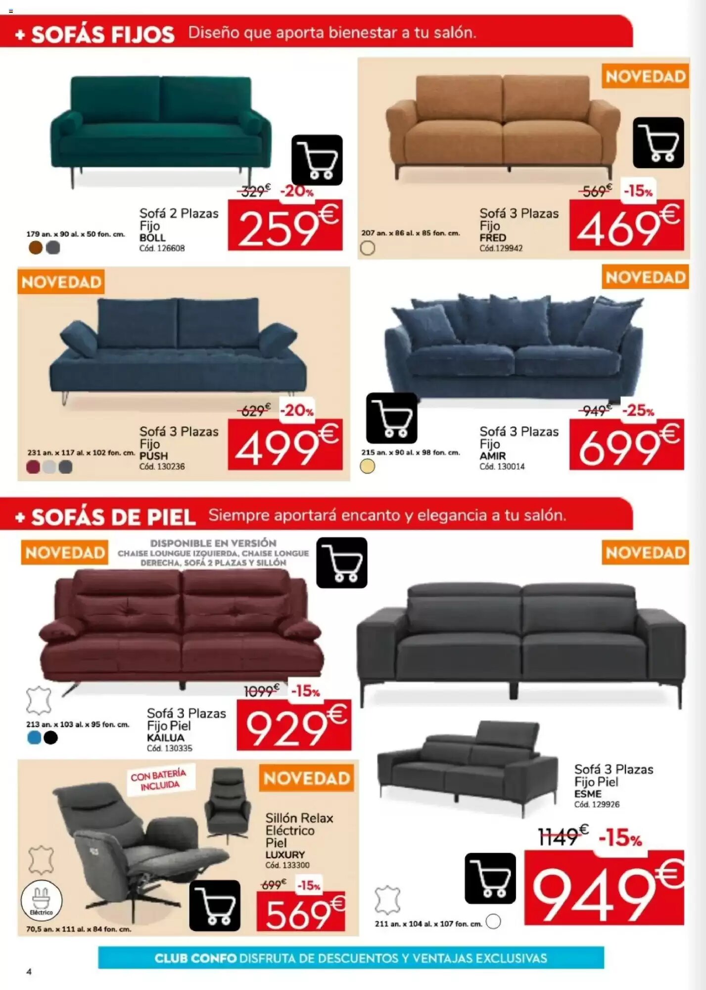 Folleto promocional de Conforama válido desde el 24/09/2026 - Página 4.