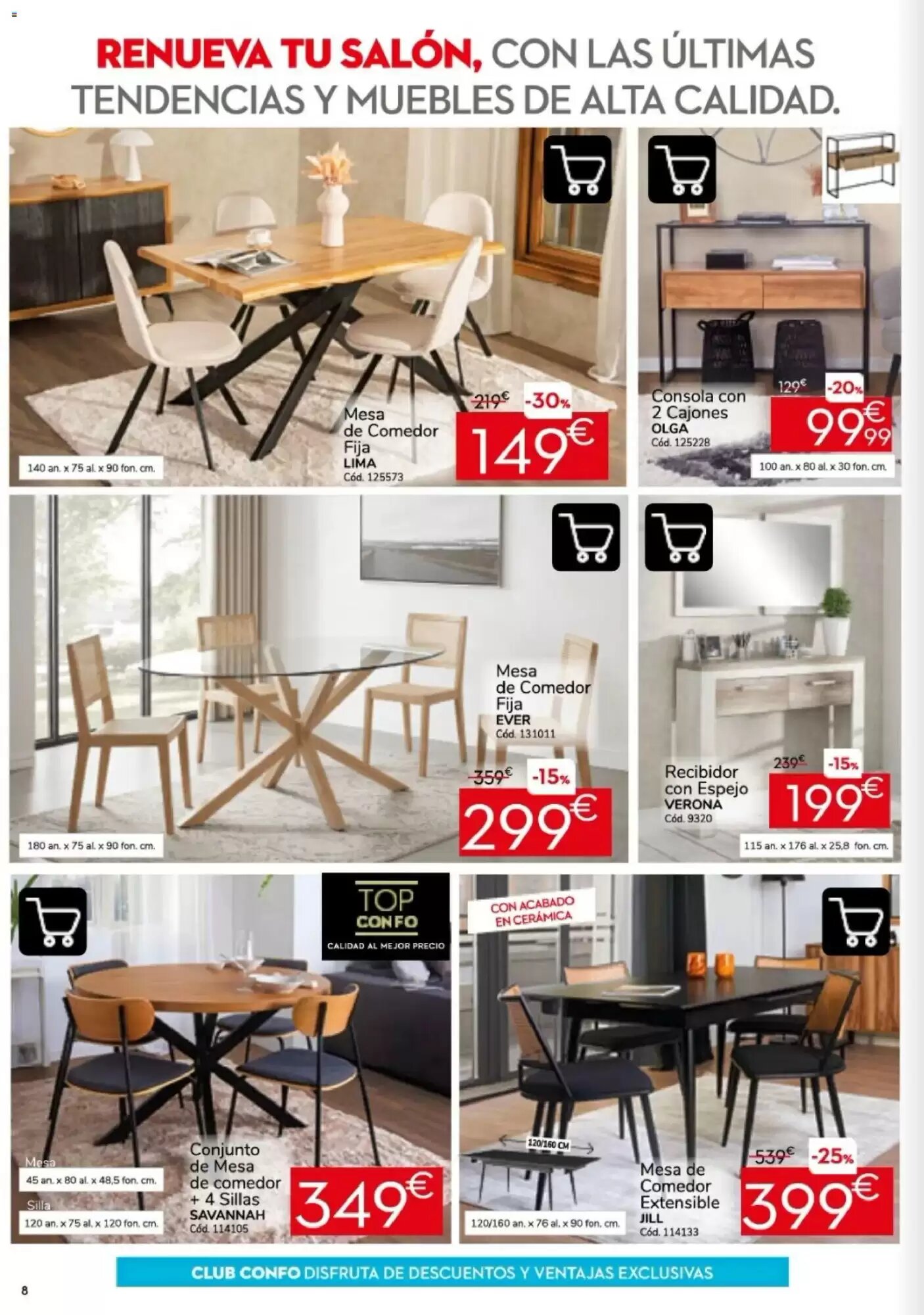 Folleto promocional de Conforama válido desde el 24/09/2026 - Página 8.