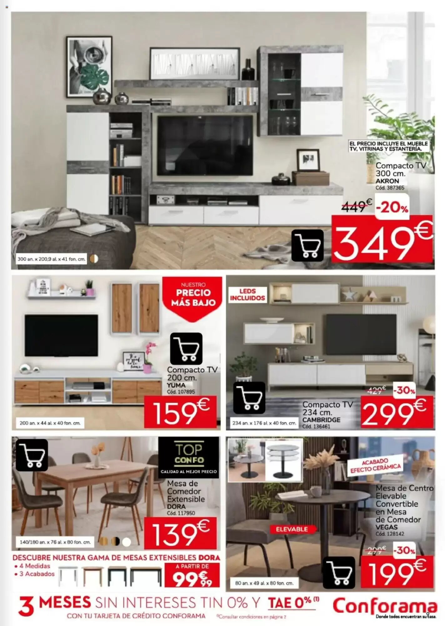 Folleto promocional de Conforama válido desde el 24/09/2026 - Página 9.