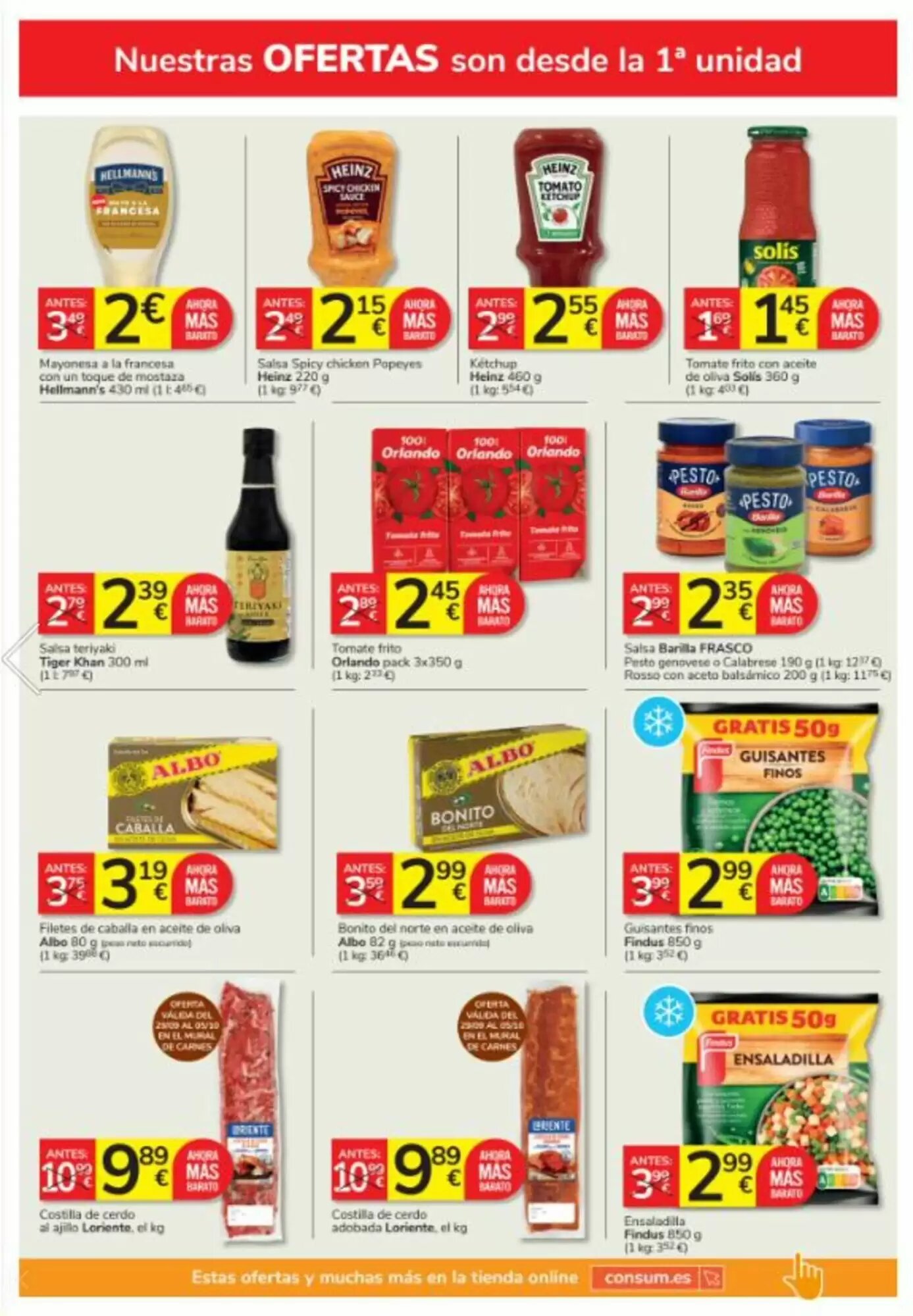 Folleto promocional de Consum válido desde el 24/09/2026 - Página 10.