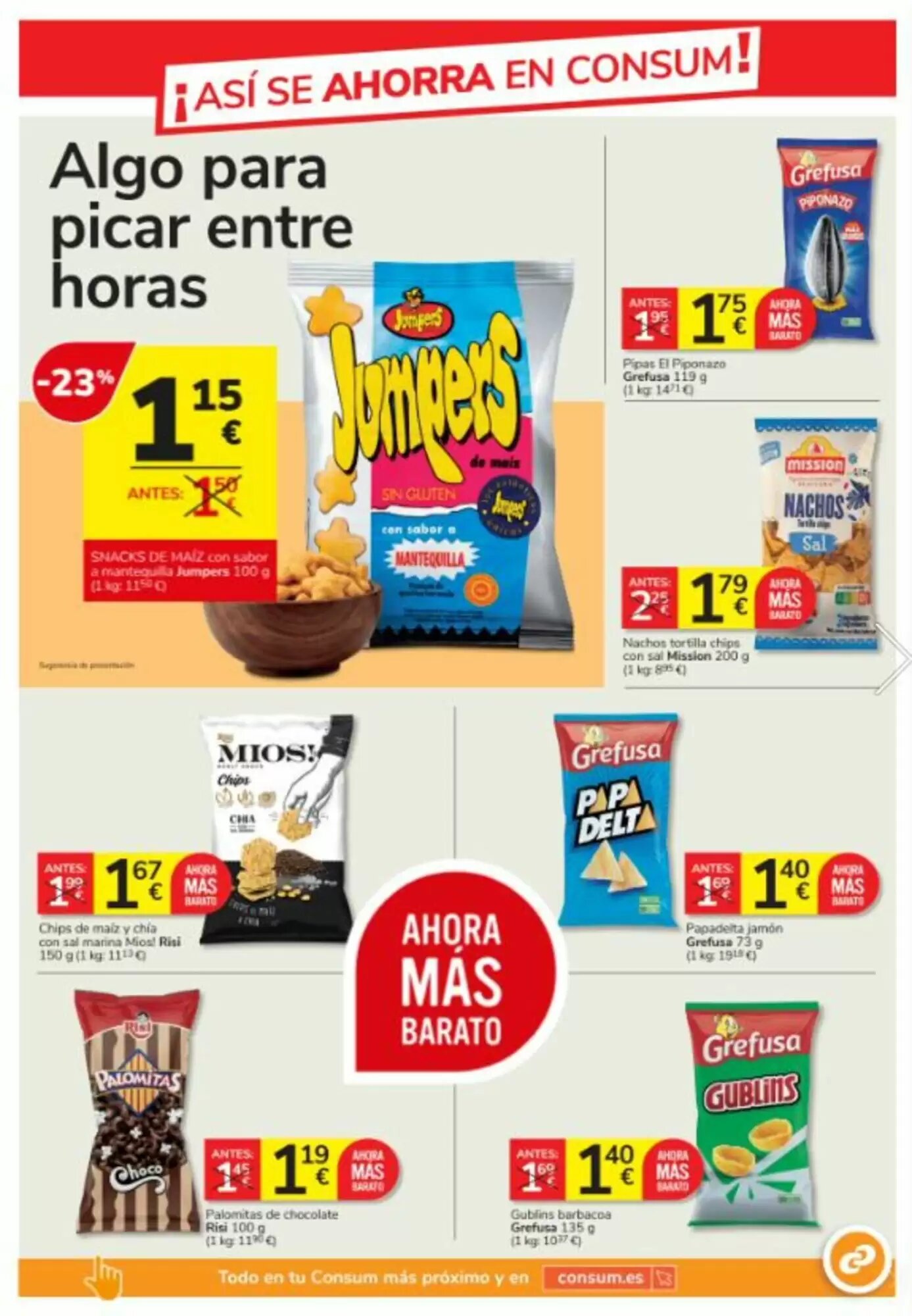Folleto promocional de Consum válido desde el 24/09/2026 - Página 11.