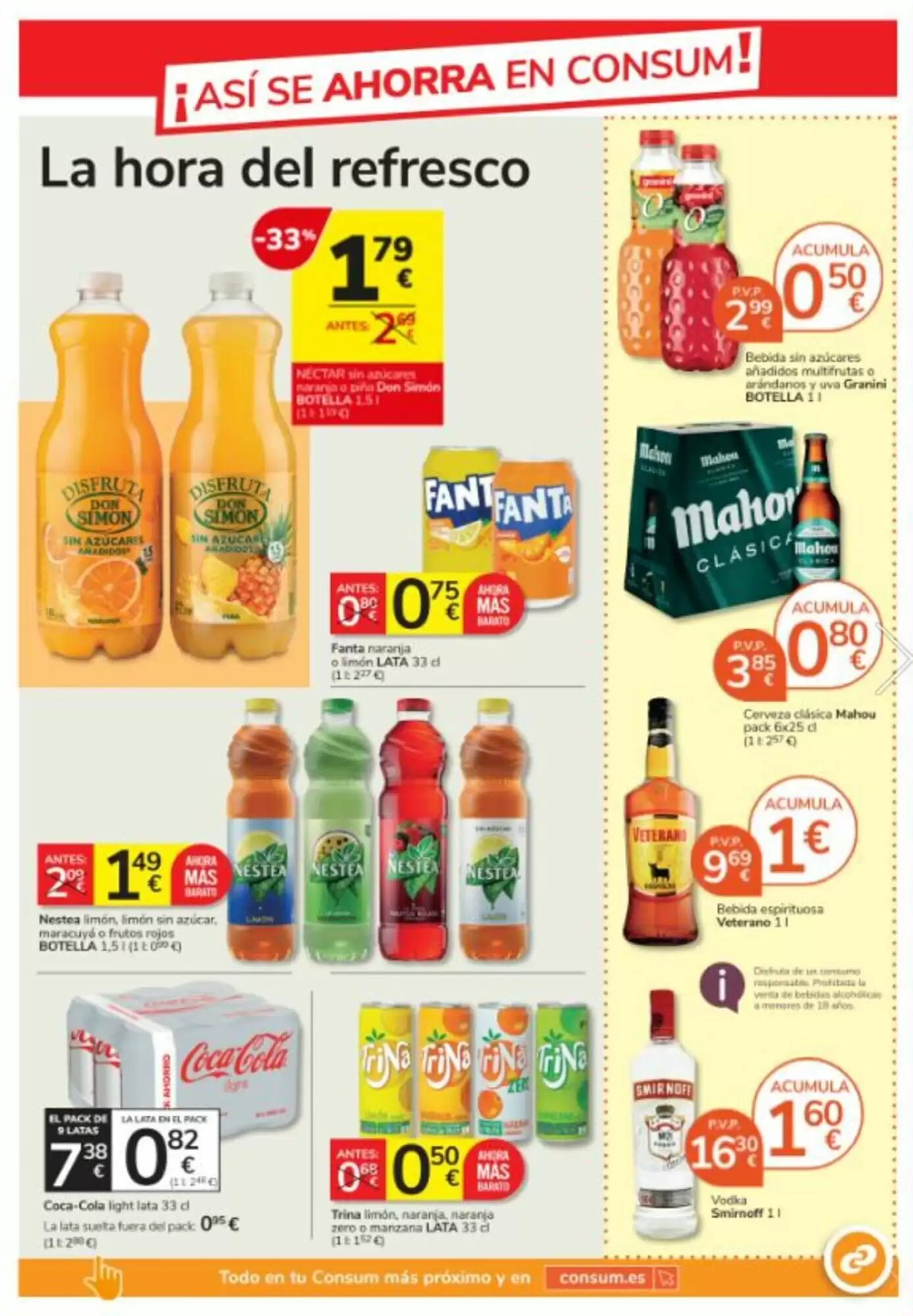 Folleto promocional de Consum válido desde el 24/09/2026 - Página 15.