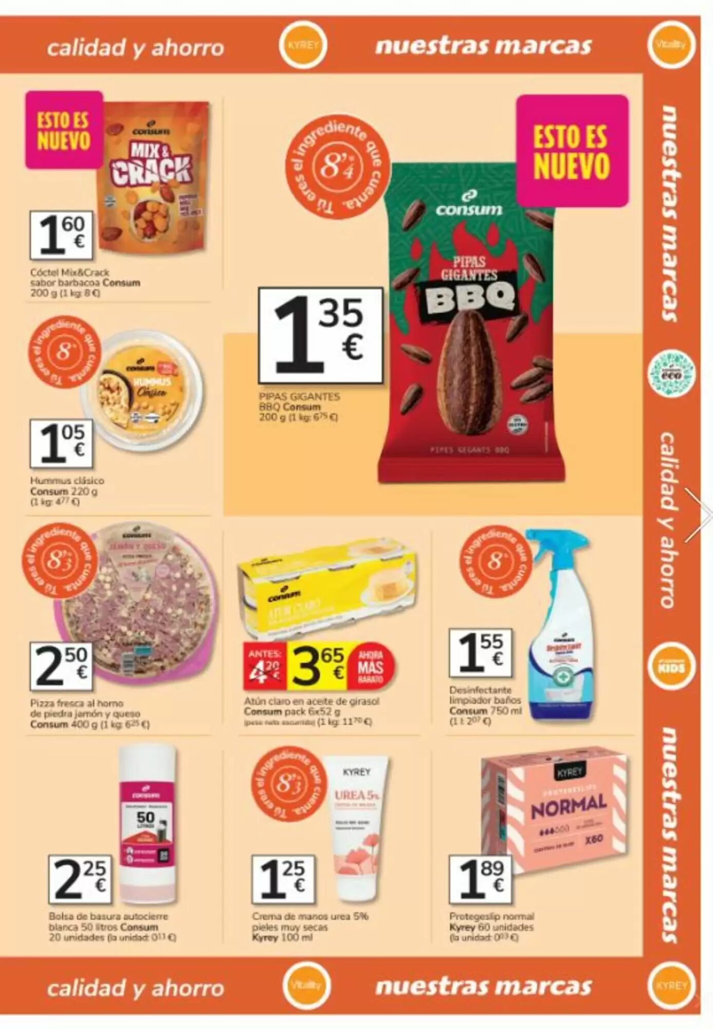 Folleto promocional de Consum válido desde el 24/09/2026 - Página 19.