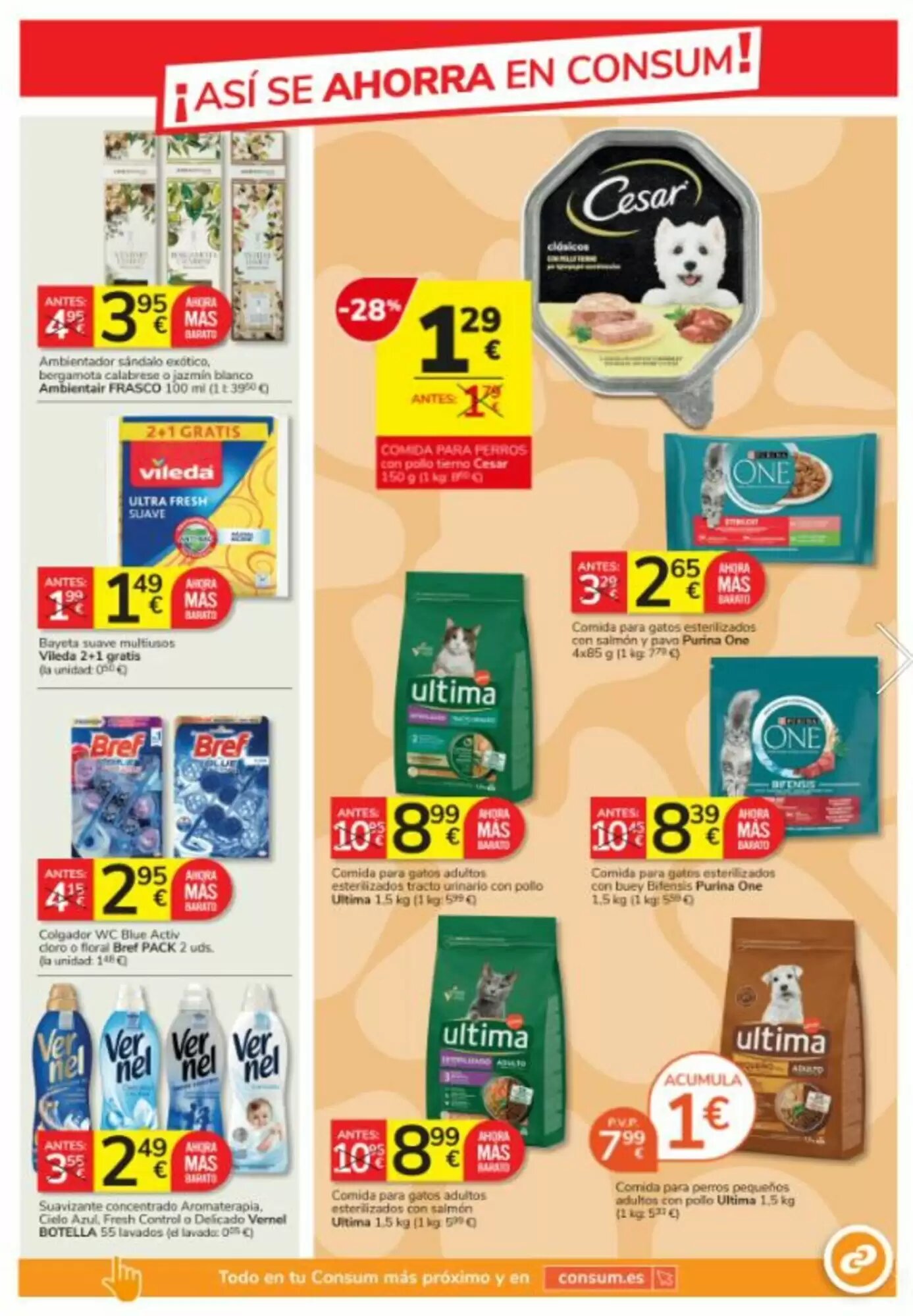 Folleto promocional de Consum válido desde el 24/09/2026 - Página 23.
