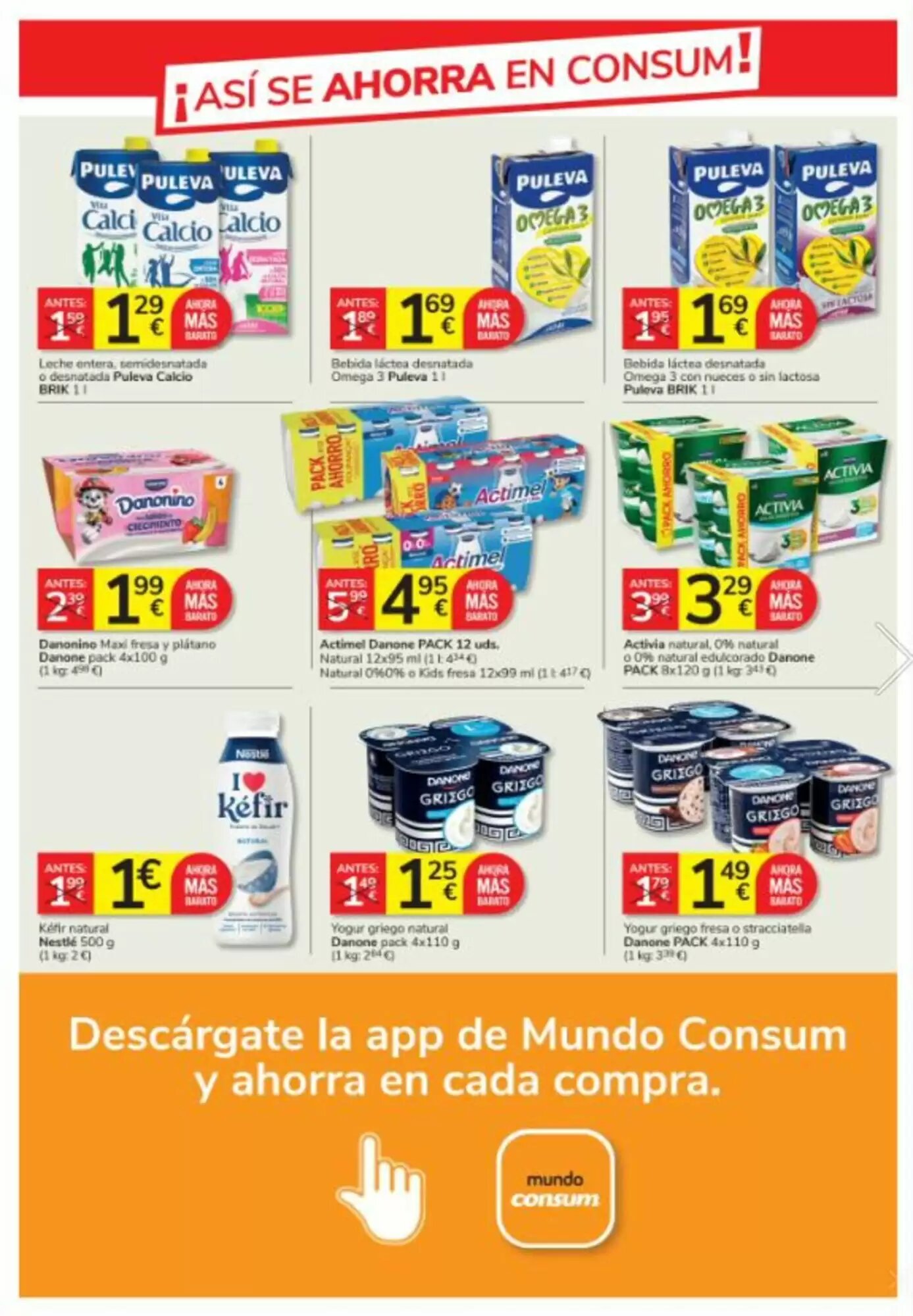 Folleto promocional de Consum válido desde el 24/09/2026 - Página 3.