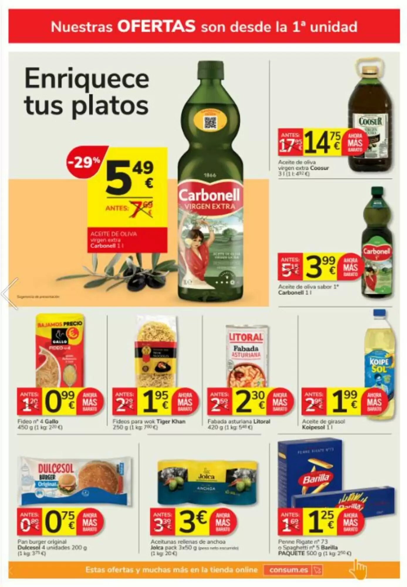Folleto promocional de Consum válido desde el 24/09/2026 - Página 8.