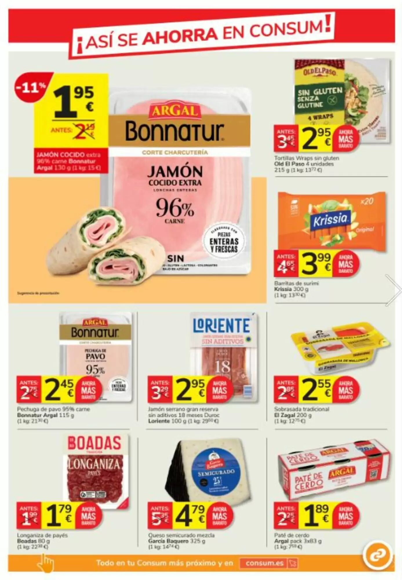 Folleto promocional de Consum válido desde el 24/09/2026 - Página 9.
