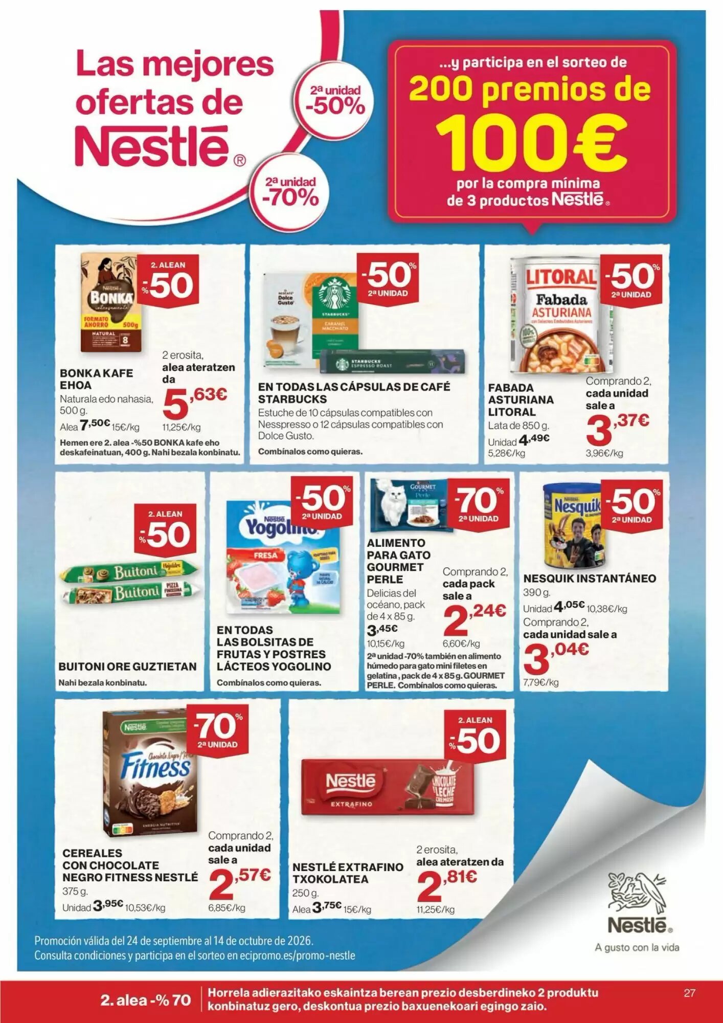 Folleto promocional de El Corte Inglés válido desde el 24/09/2026 - Página 27.