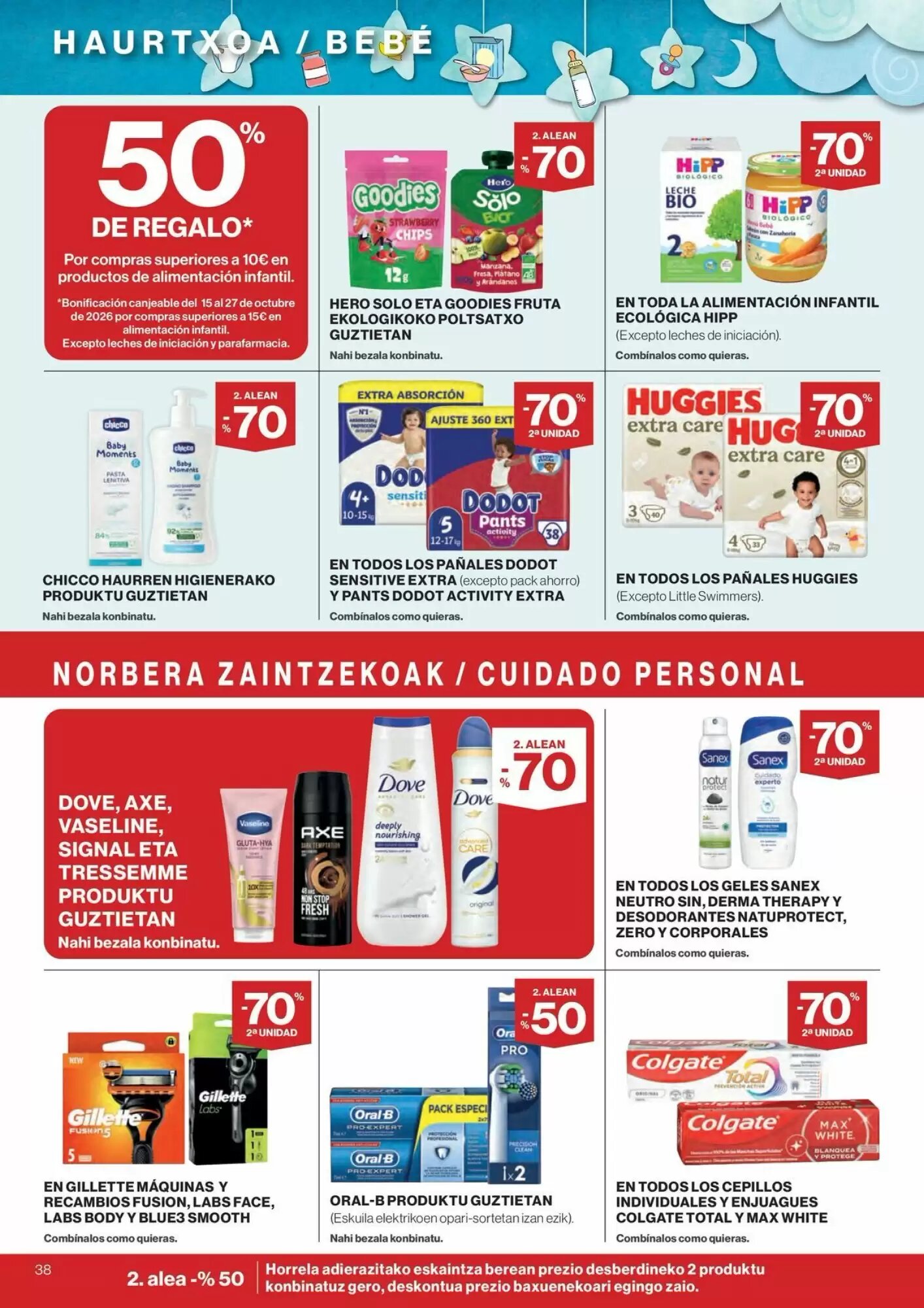 Folleto promocional de El Corte Inglés válido desde el 24/09/2026 - Página 38.