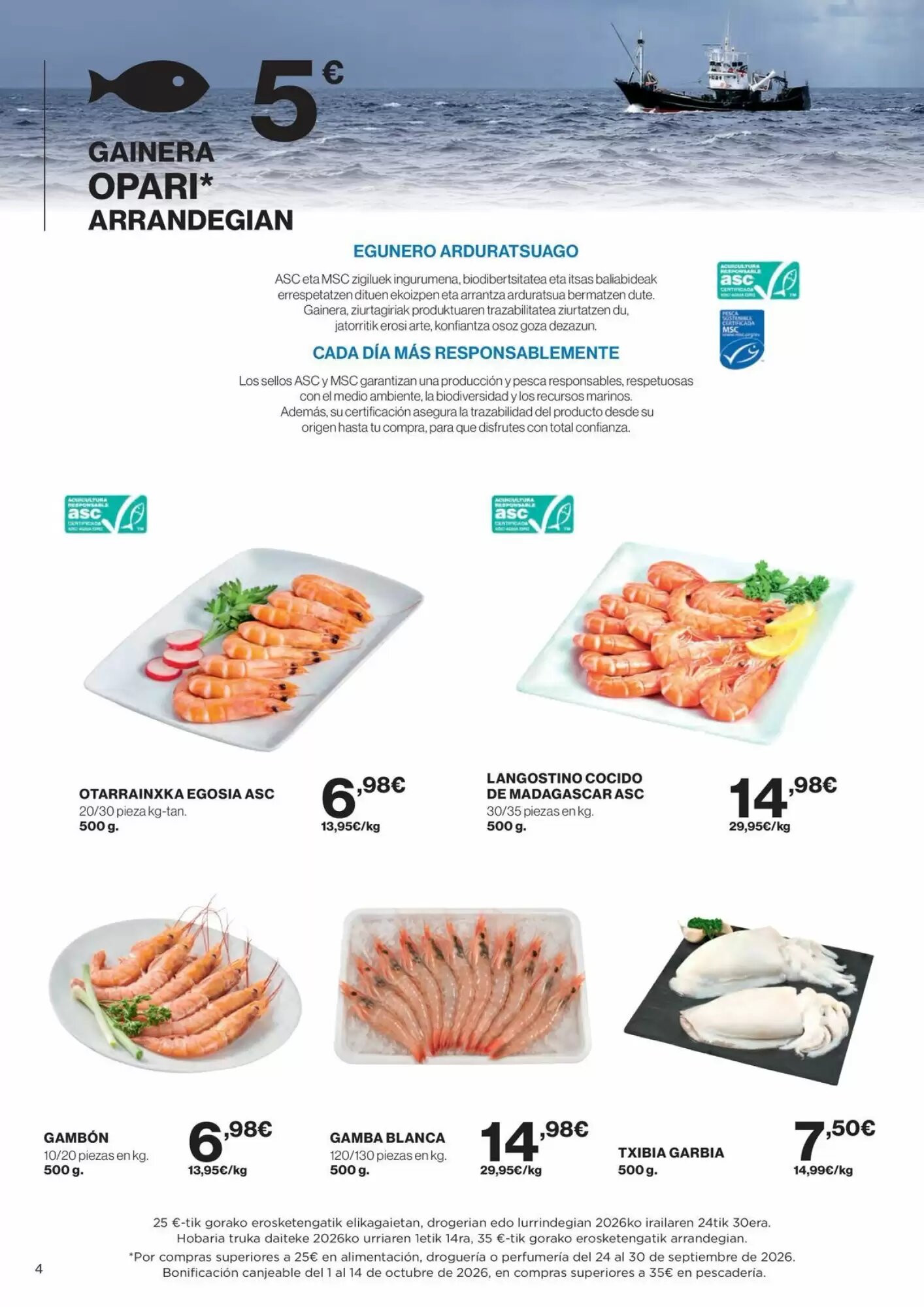 Folleto promocional de El Corte Inglés válido desde el 24/09/2026 - Página 4.
