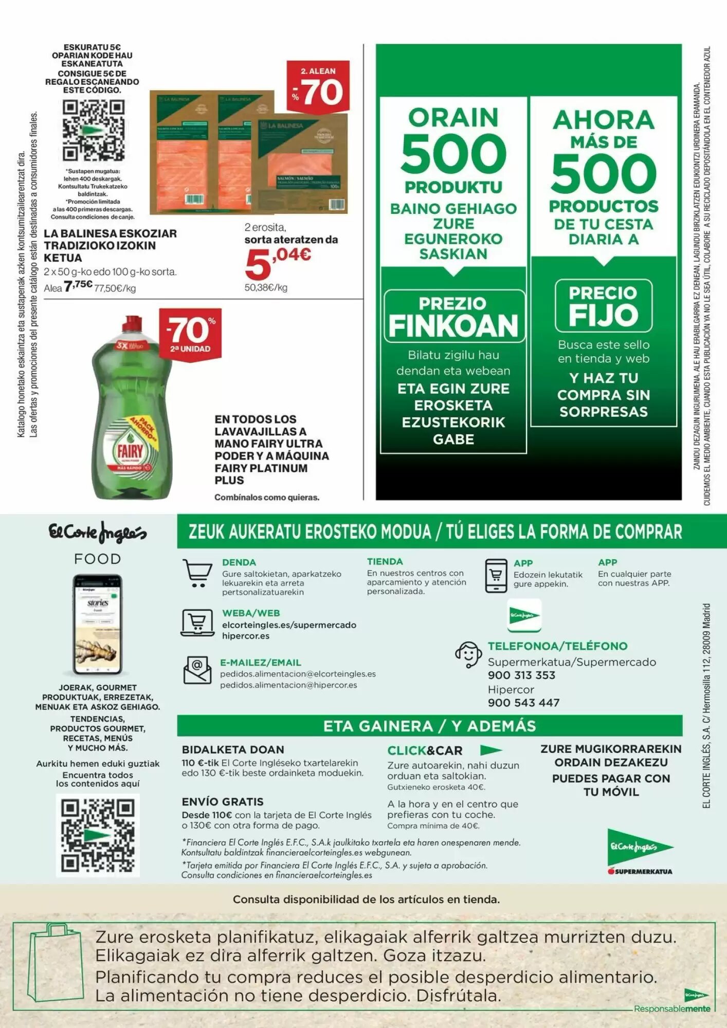 Folleto promocional de El Corte Inglés válido desde el 24/09/2026 - Página 40.