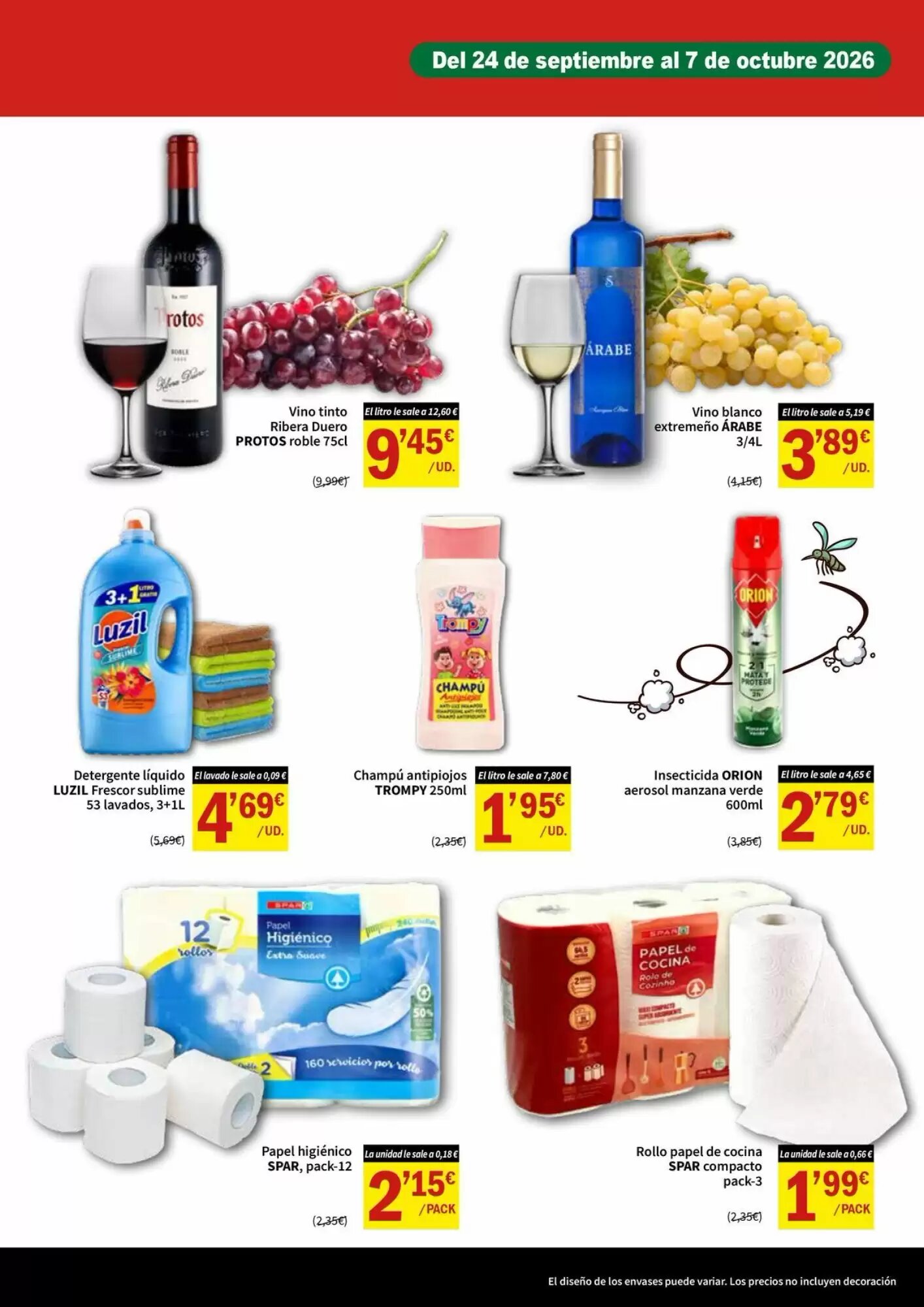 Folleto promocional de Spar válido desde el 24/09/2026 - Página 11.