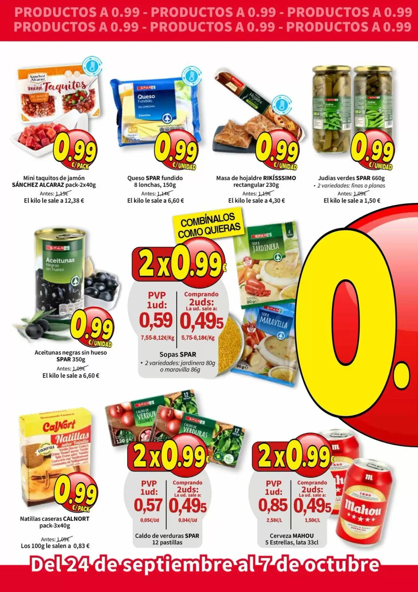Folleto promocional de Spar válido desde el 24/09/2026 - Página 2.