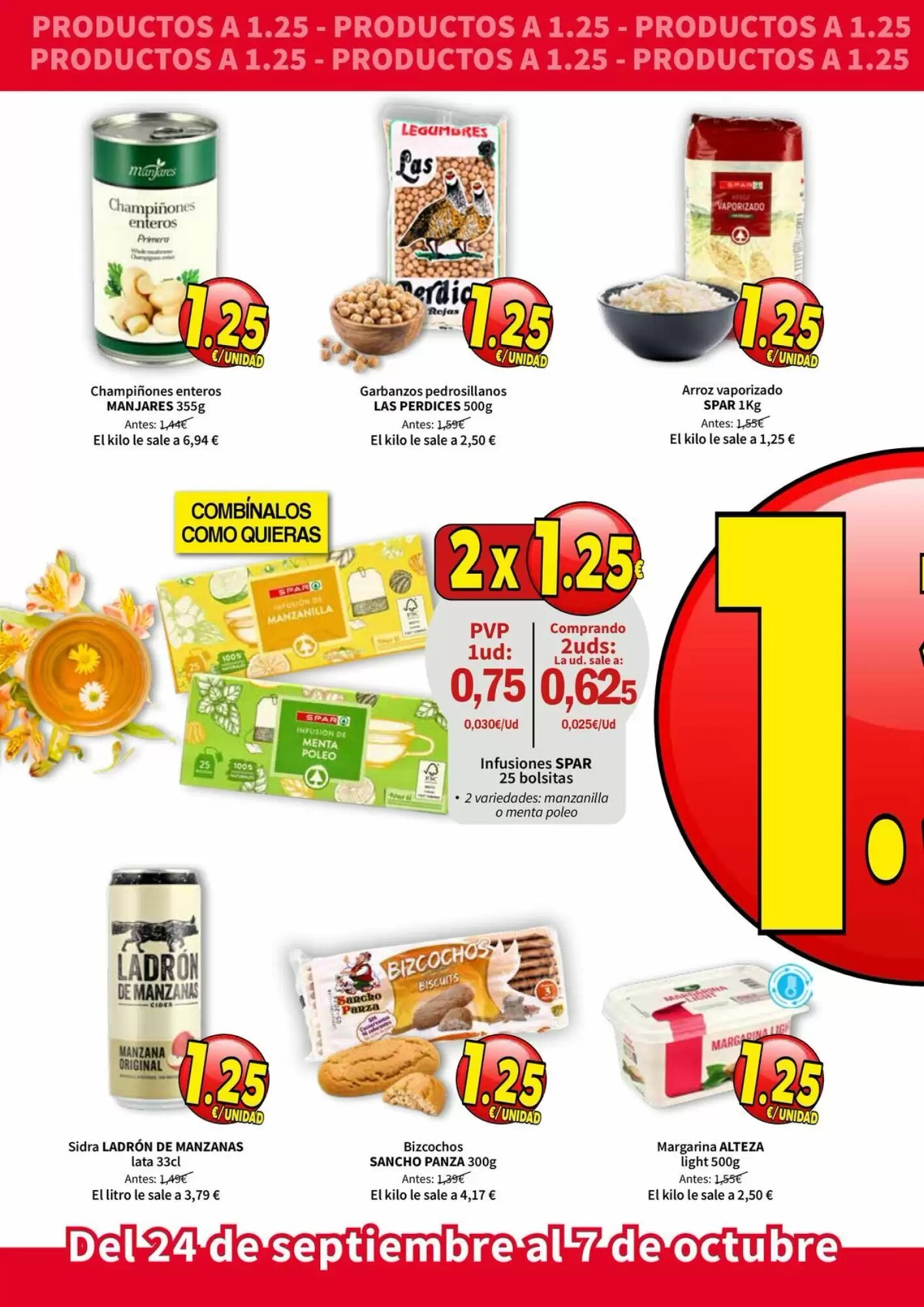Folleto promocional de Spar válido desde el 24/09/2026 - Página 4.