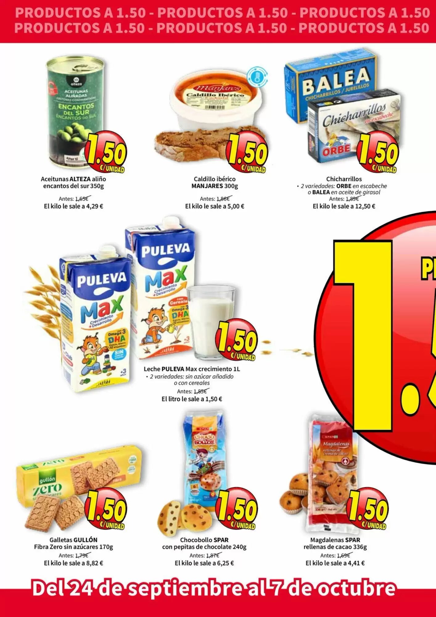 Folleto promocional de Spar válido desde el 24/09/2026 - Página 6.