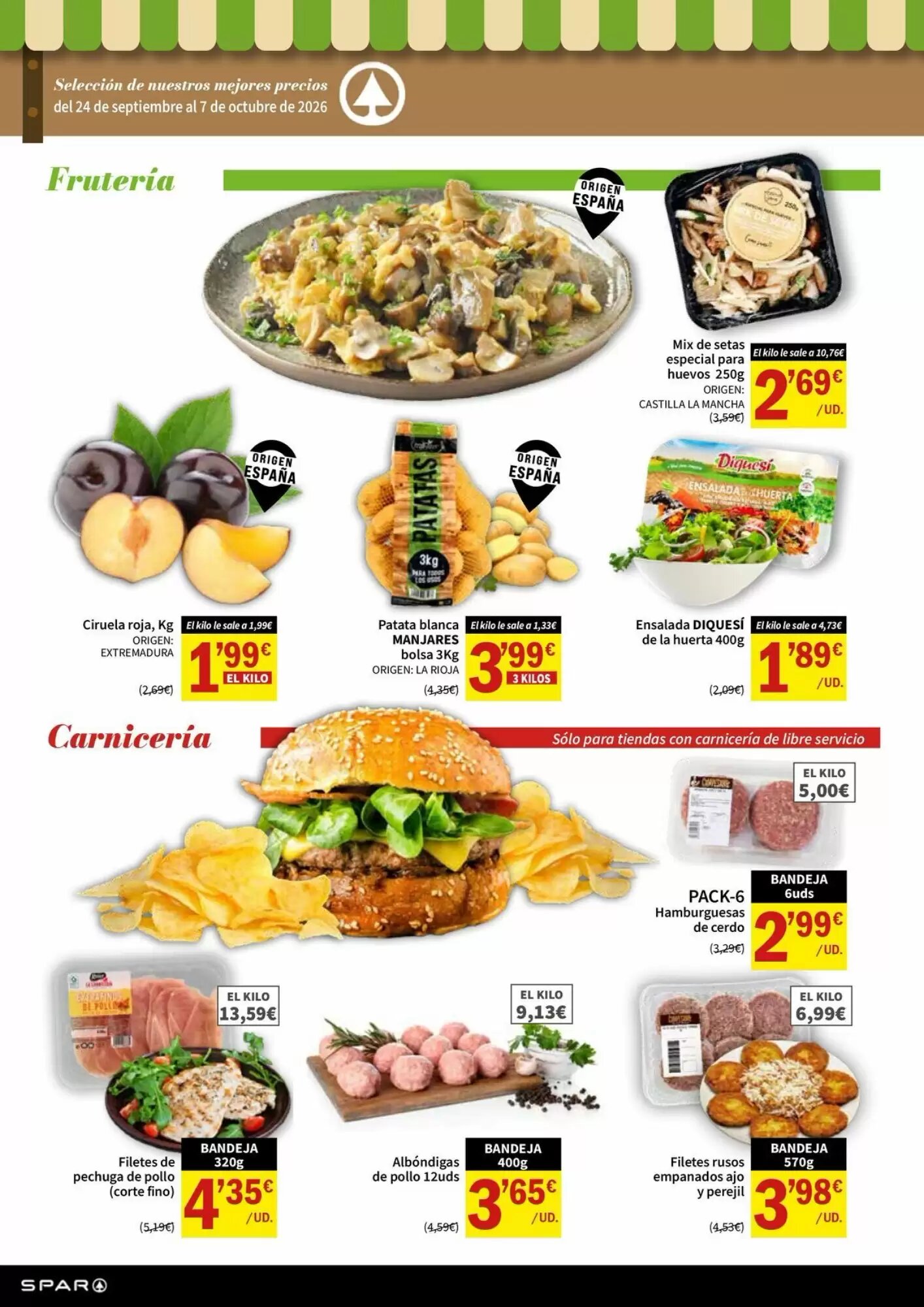 Folleto promocional de Spar válido desde el 24/09/2026 - Página 8.