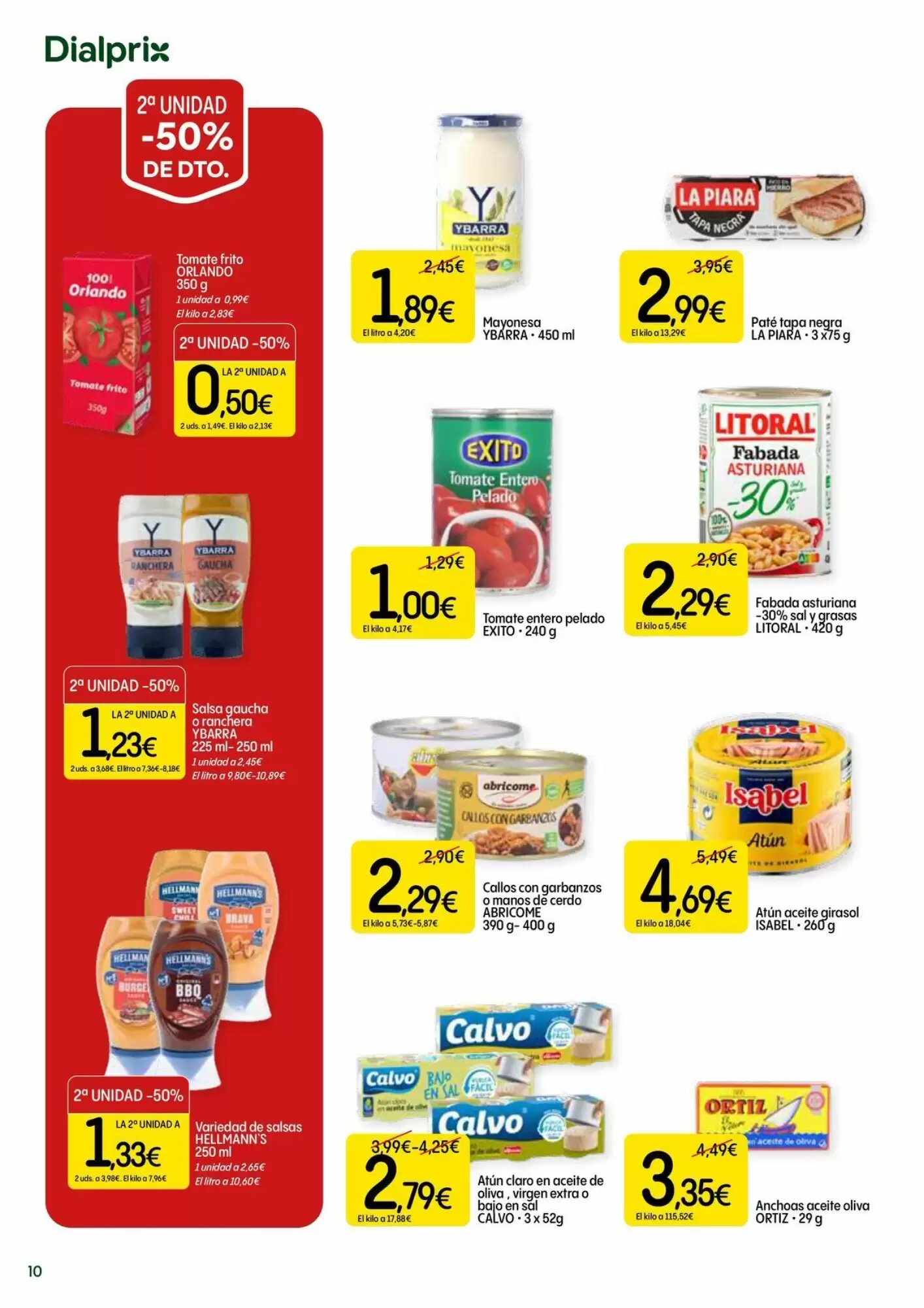 Folleto promocional de Dialprix válido desde el 24/09/2026 - Página 10.