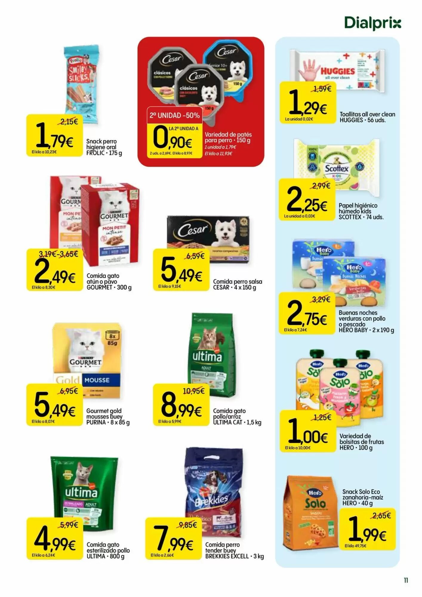 Folleto promocional de Dialprix válido desde el 24/09/2026 - Página 11.