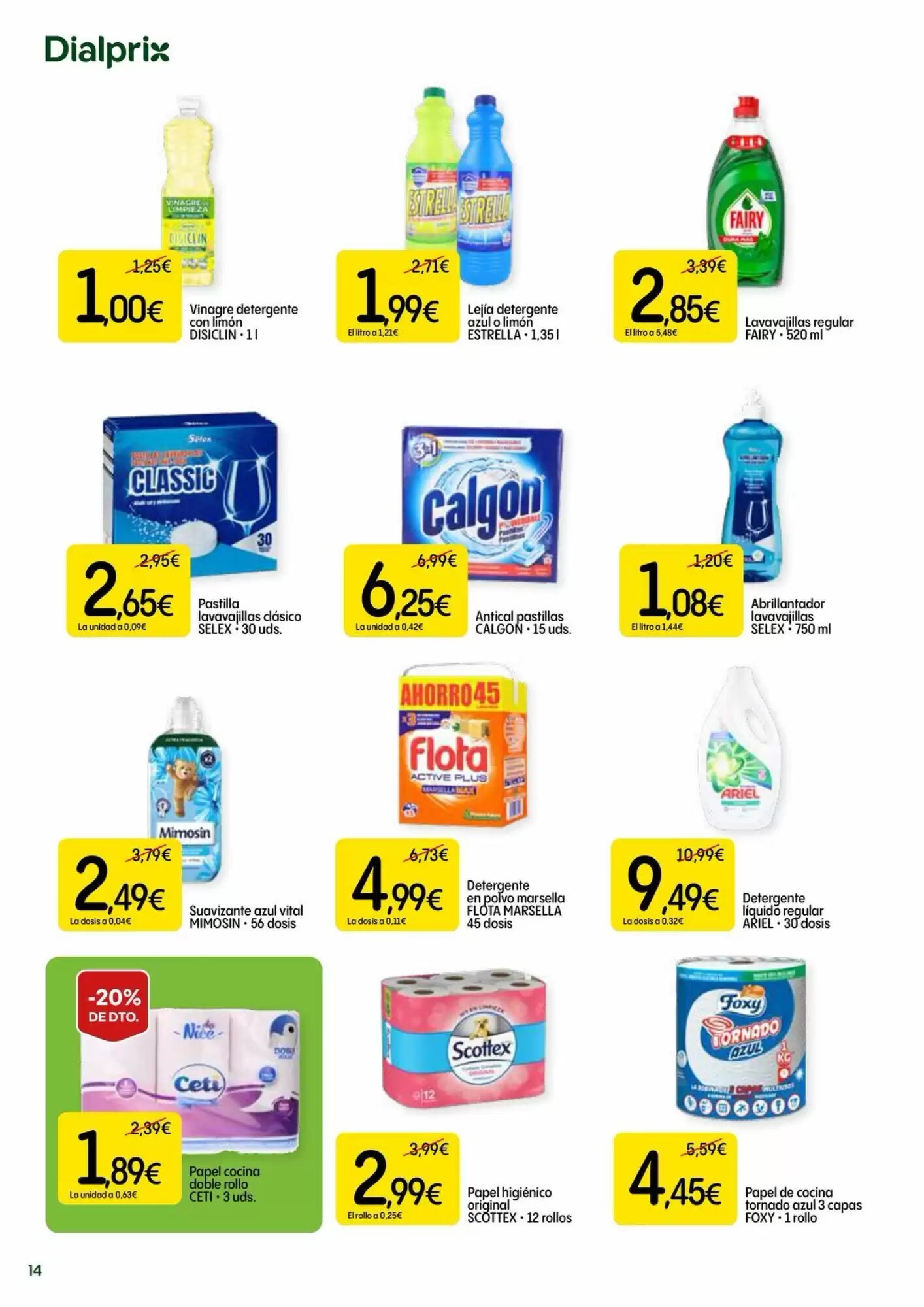 Folleto promocional de Dialprix válido desde el 24/09/2026 - Página 14.