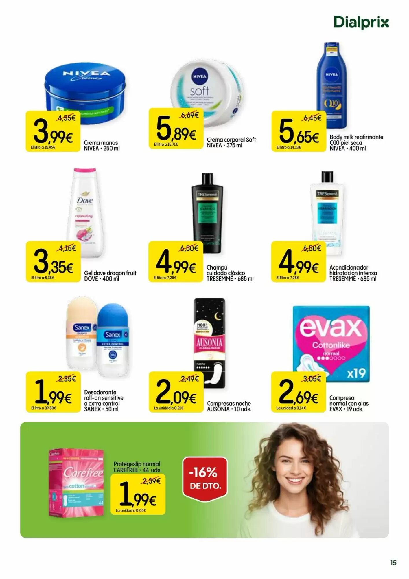 Folleto promocional de Dialprix válido desde el 24/09/2026 - Página 15.