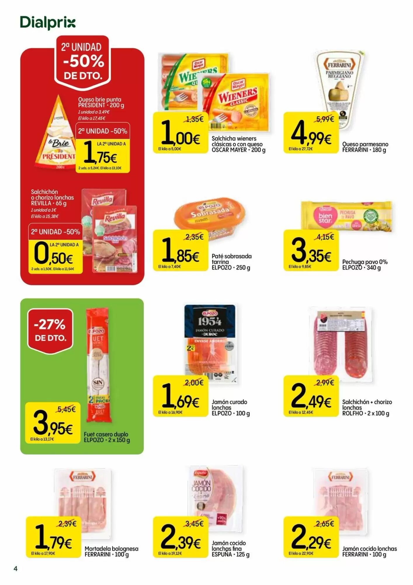 Folleto promocional de Dialprix válido desde el 24/09/2026 - Página 4.