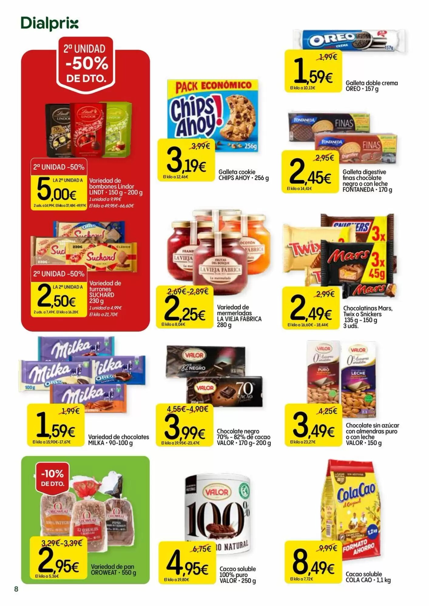 Folleto promocional de Dialprix válido desde el 24/09/2026 - Página 8.