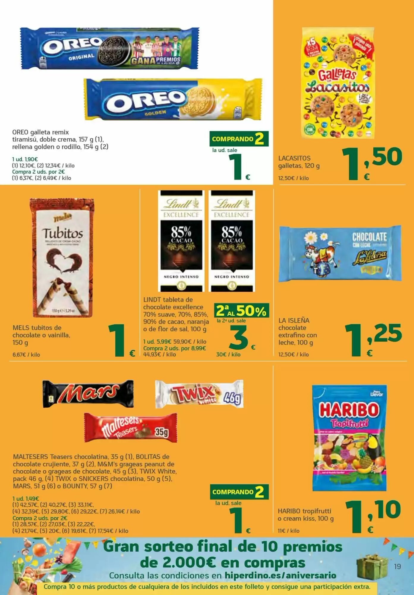 Folleto promocional de HiperDino válido desde el 24/09/2026 - Página 19.
