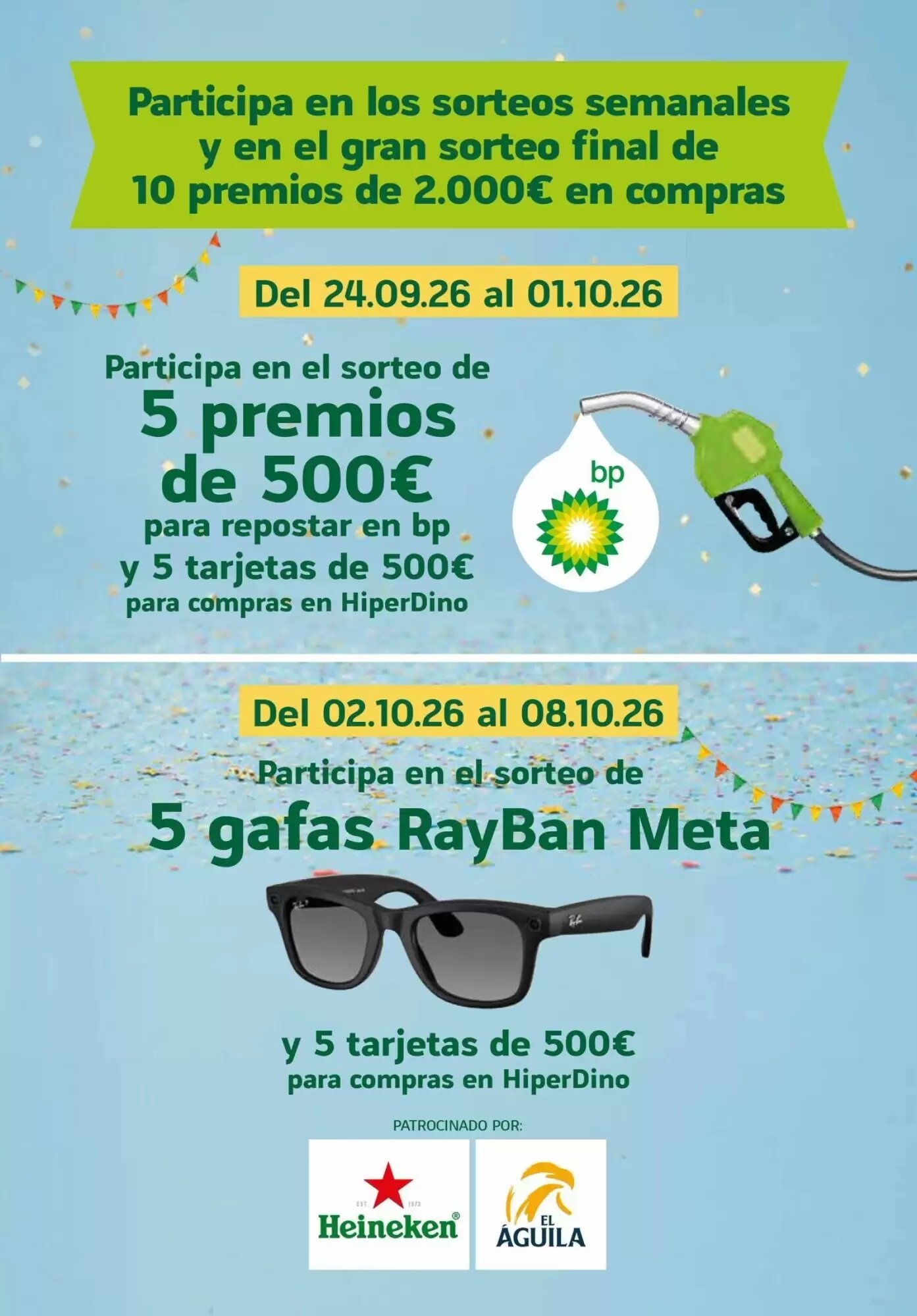 Folleto promocional de HiperDino válido desde el 24/09/2026 - Página 3.
