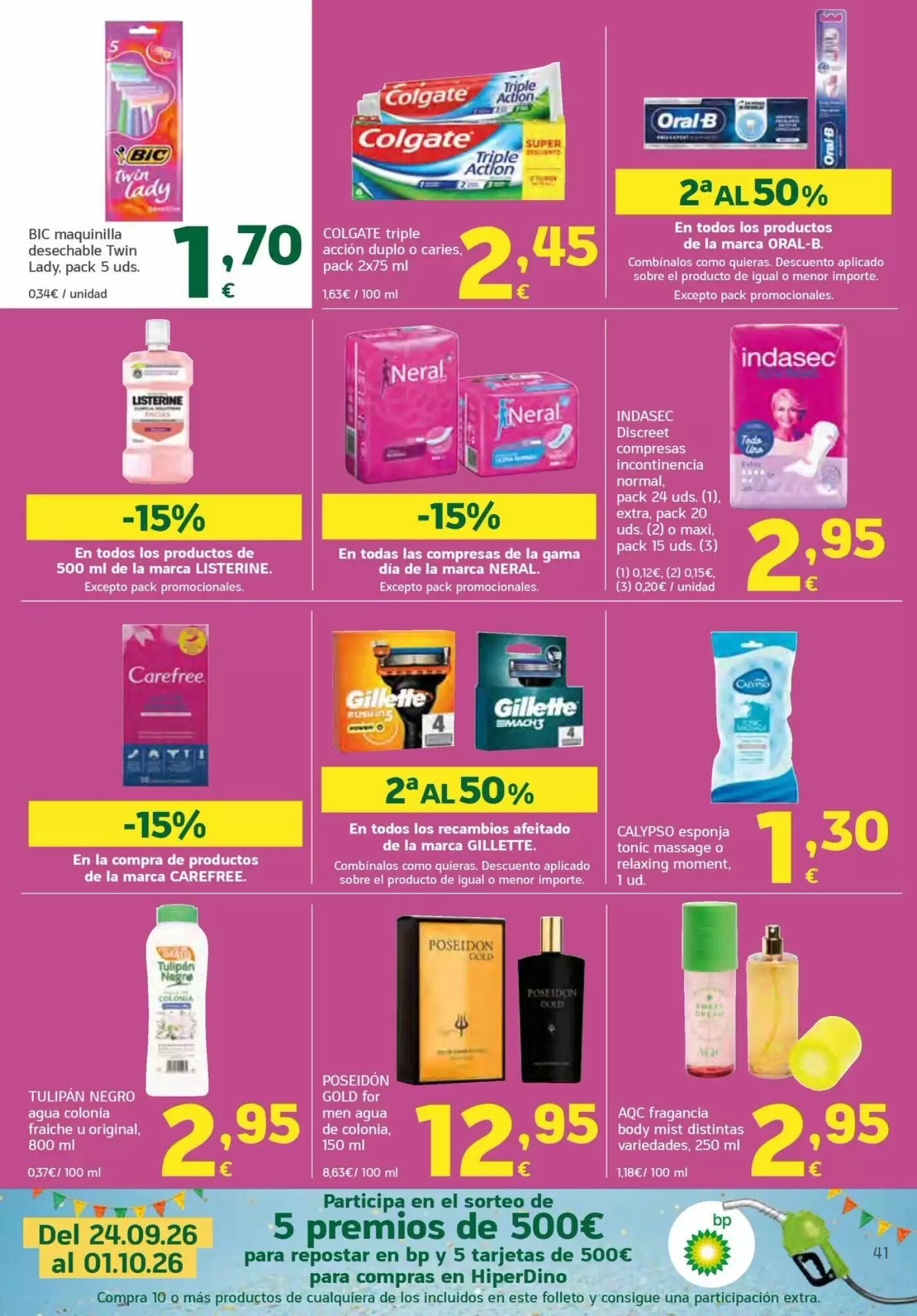 Folleto promocional de HiperDino válido desde el 24/09/2026 - Página 41.