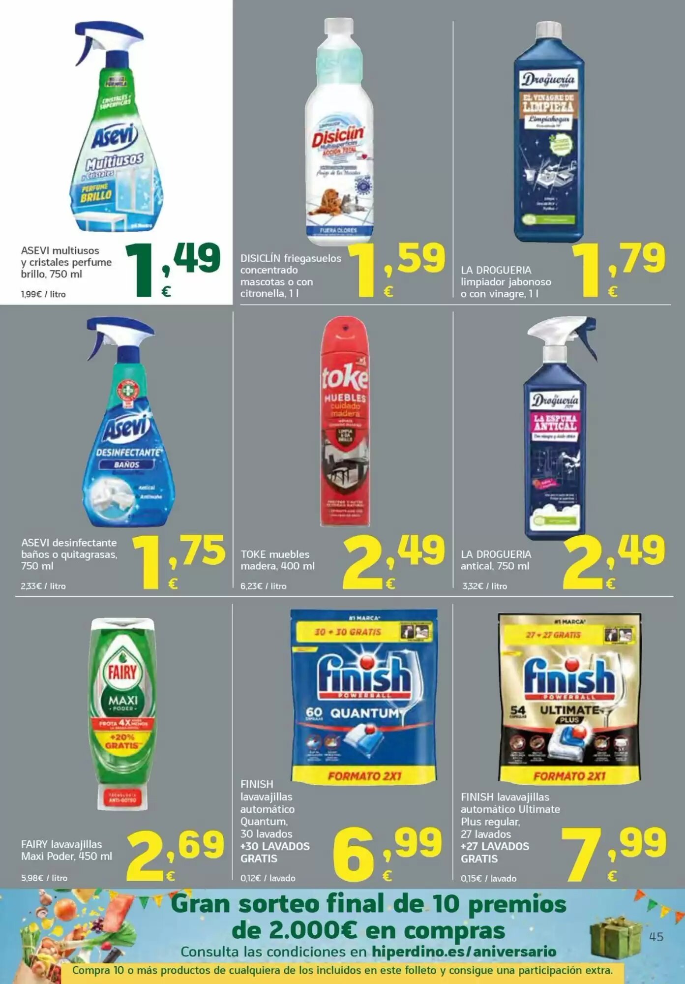 Folleto promocional de HiperDino válido desde el 24/09/2026 - Página 45.