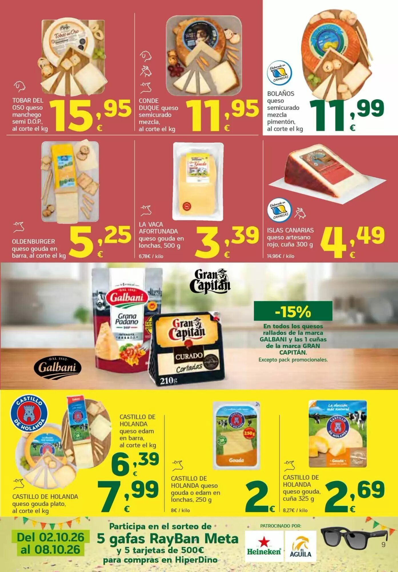 Folleto promocional de HiperDino válido desde el 24/09/2026 - Página 9.