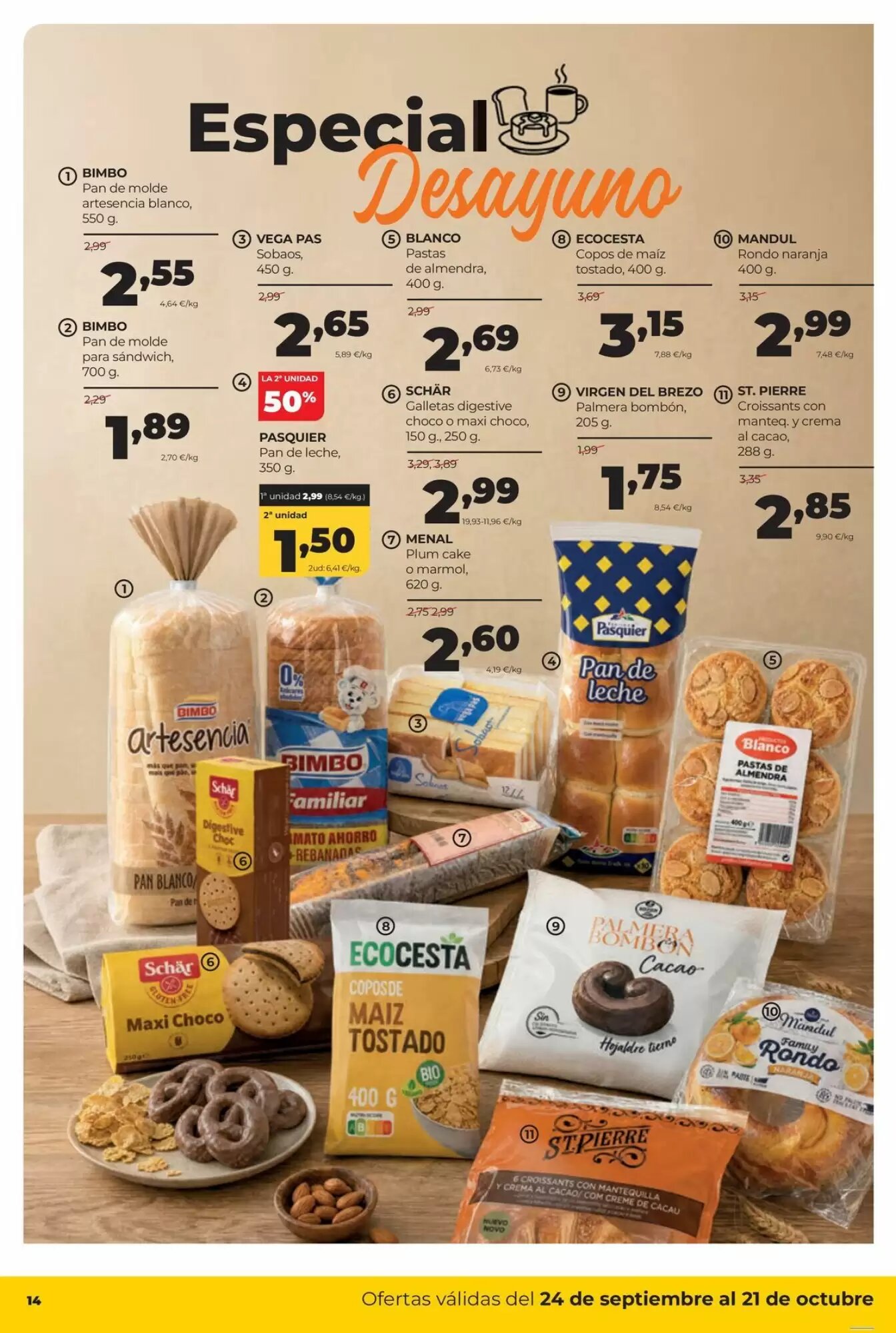 Folleto promocional de Alimerka válido desde el 24/09/2026 - Página 14.