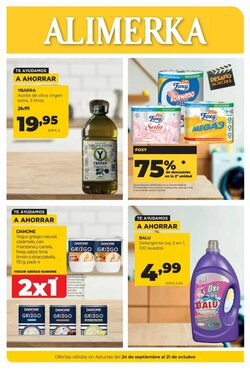 Folleto promocional de Alimerka válido desde el 24/09/2026