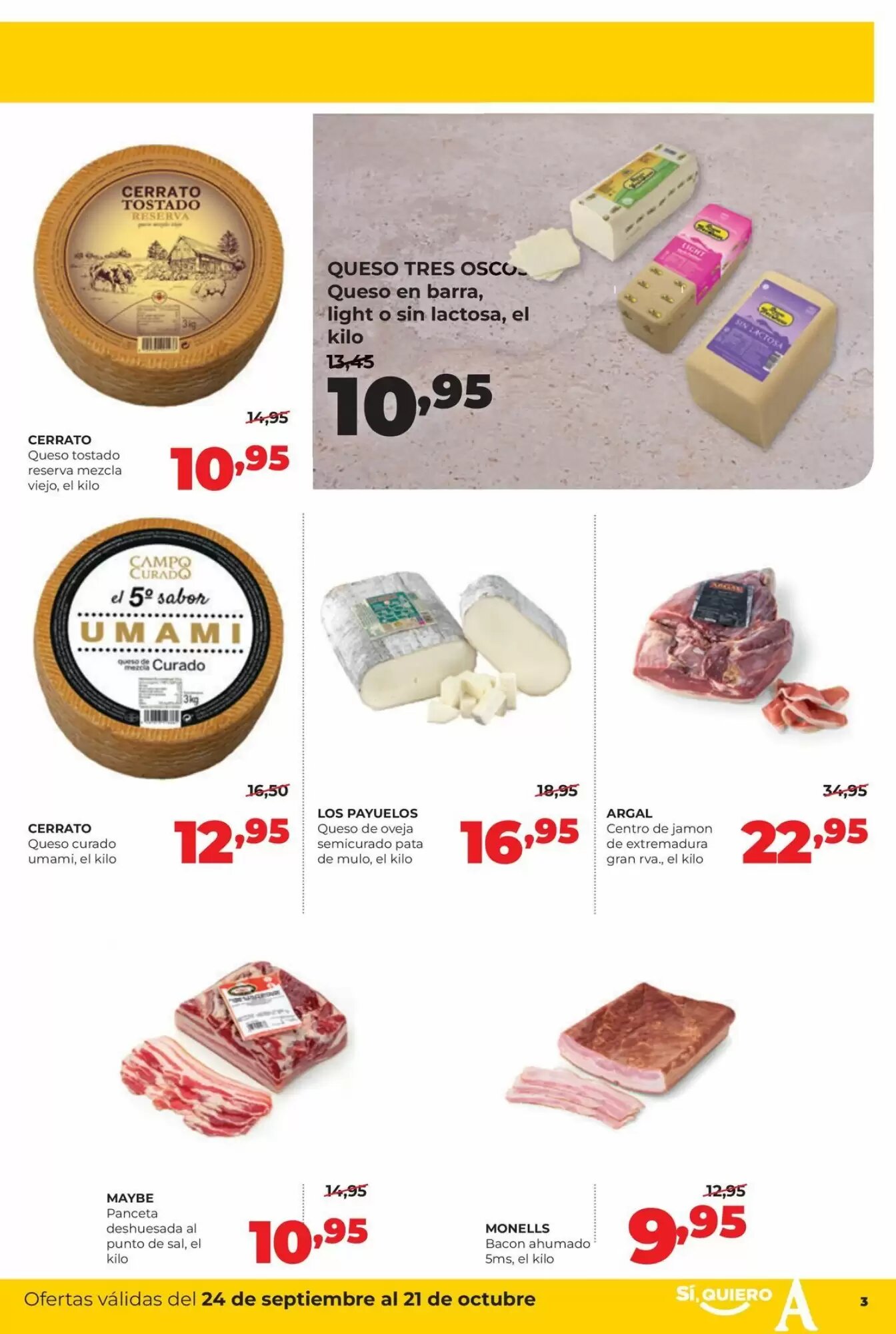 Folleto promocional de Alimerka válido desde el 24/09/2026 - Página 3.