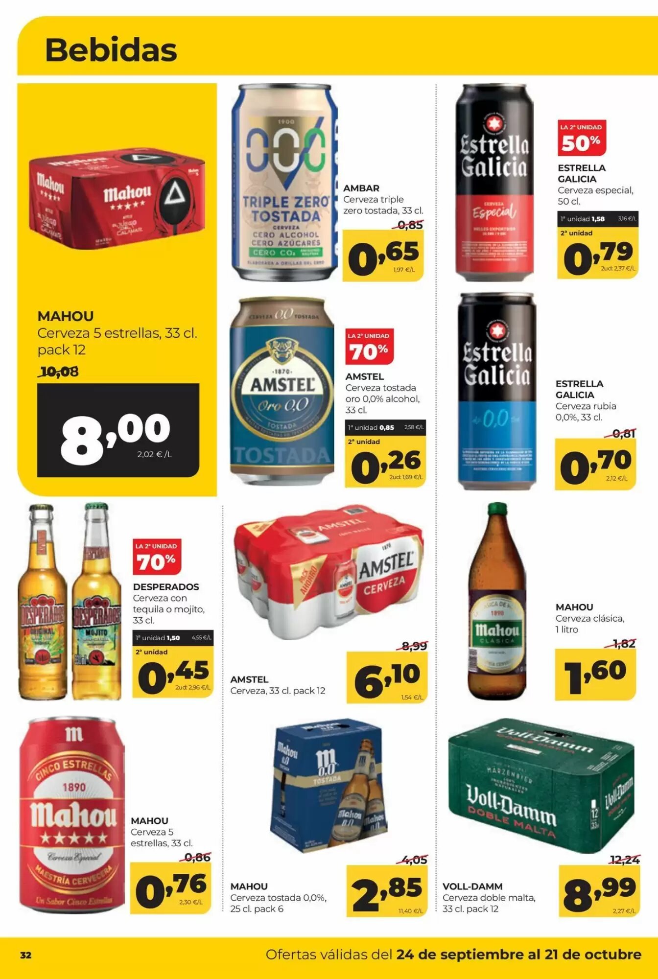 Folleto promocional de Alimerka válido desde el 24/09/2026 - Página 32.