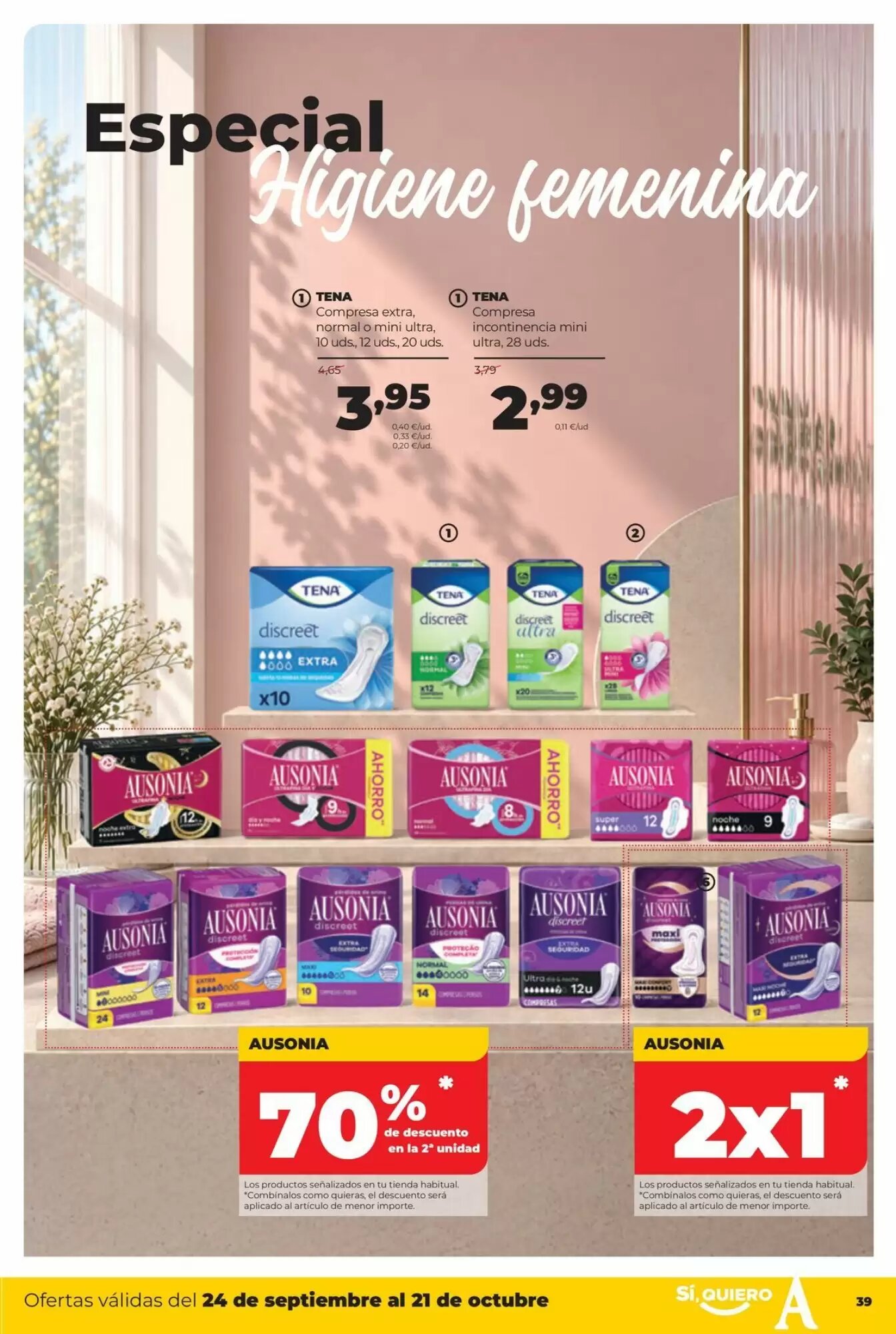 Folleto promocional de Alimerka válido desde el 24/09/2026 - Página 39.