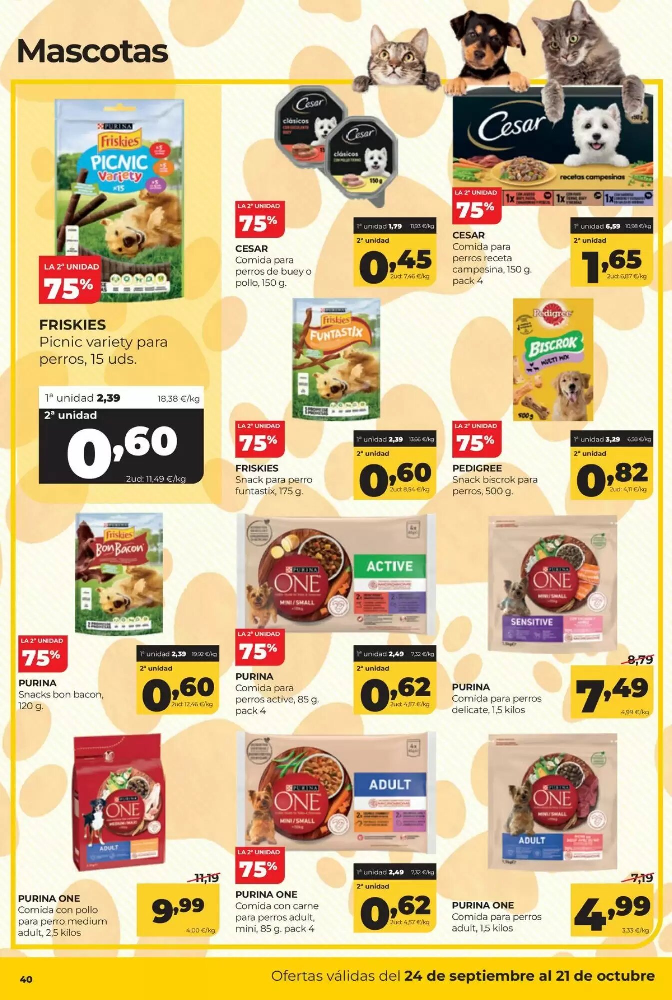 Folleto promocional de Alimerka válido desde el 24/09/2026 - Página 40.