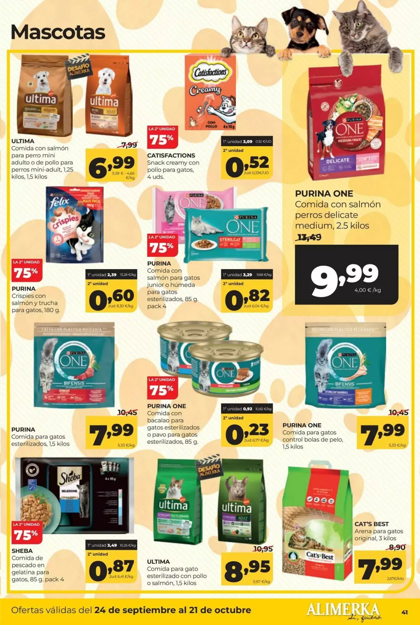 Folleto promocional de Alimerka válido desde el 24/09/2026 - Página 41.