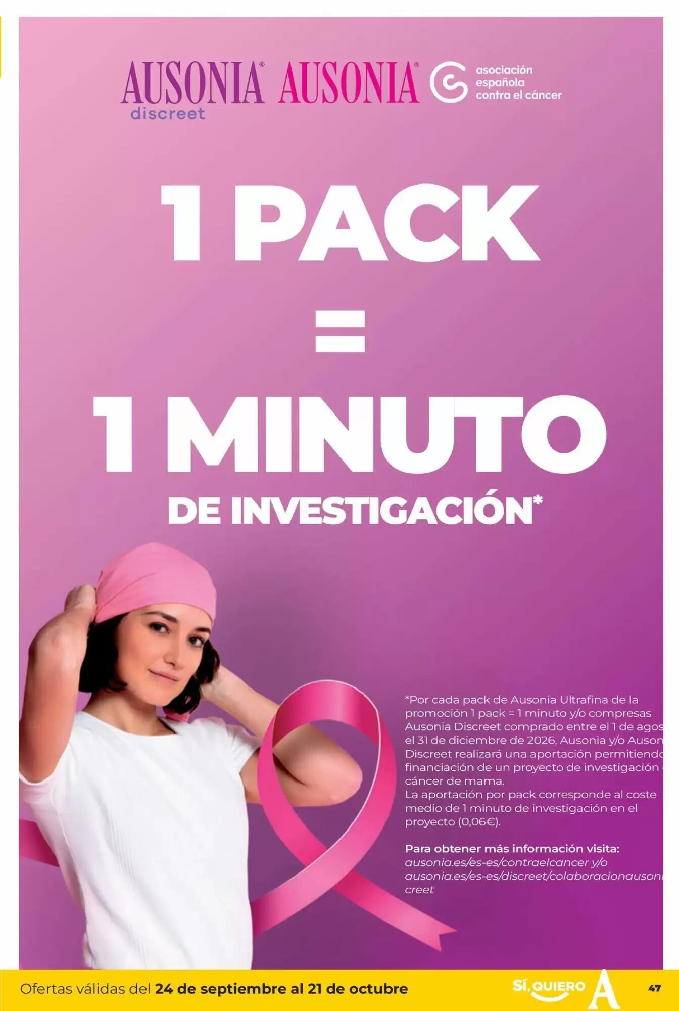 Folleto promocional de Alimerka válido desde el 24/09/2026 - Página 47.