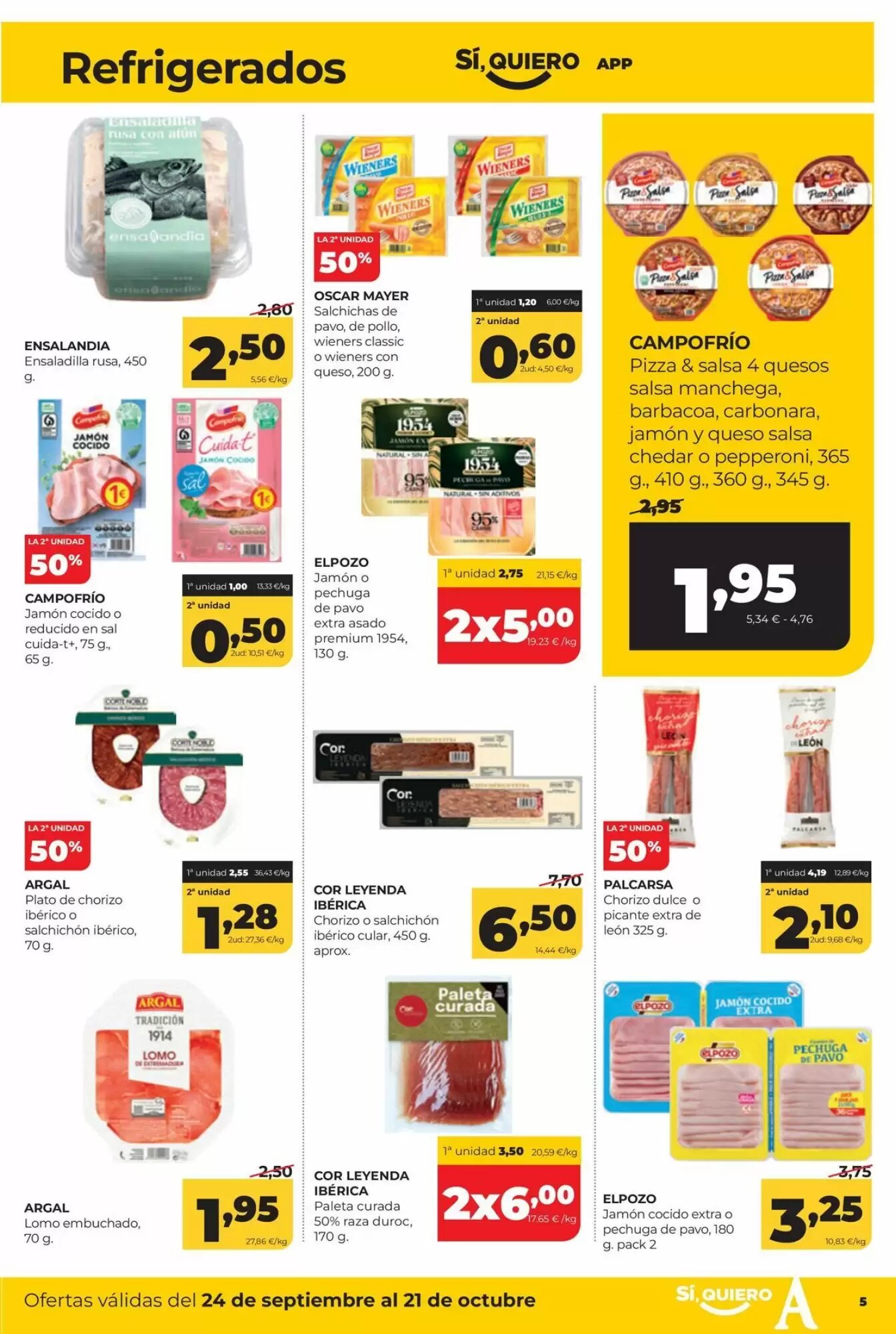 Folleto promocional de Alimerka válido desde el 24/09/2026 - Página 5.