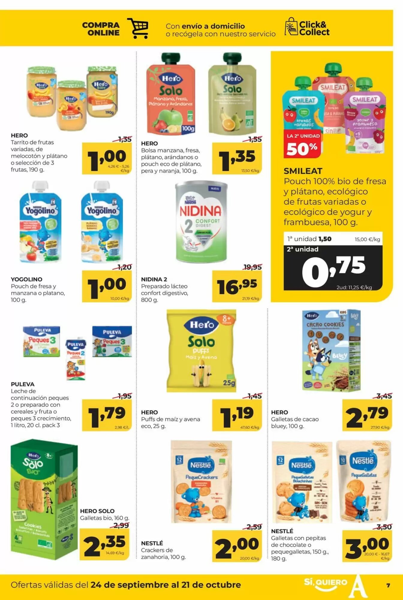 Folleto promocional de Alimerka válido desde el 24/09/2026 - Página 7.