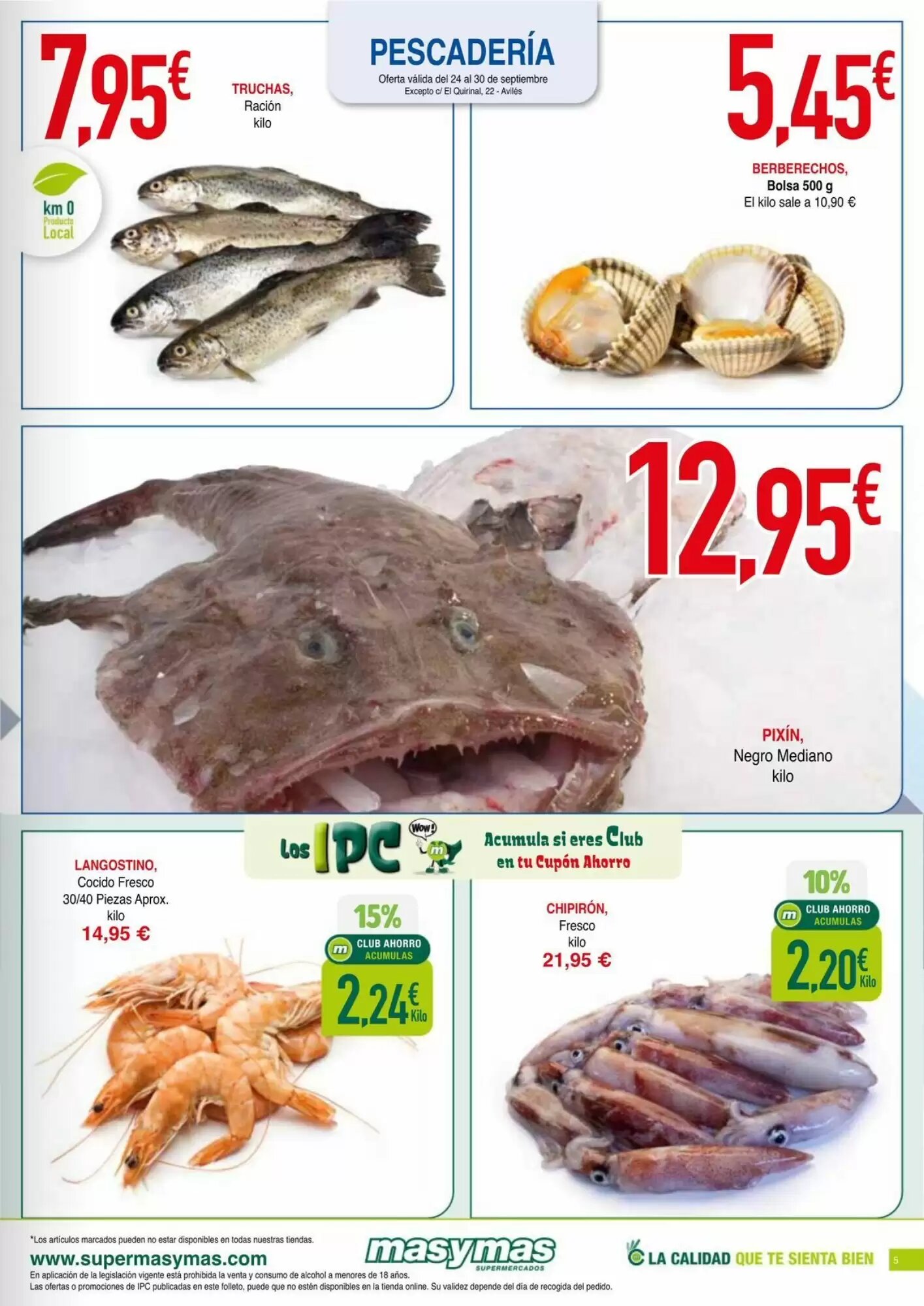 Folleto promocional de Masymas válido desde el 24/09/2026 - Página 5.