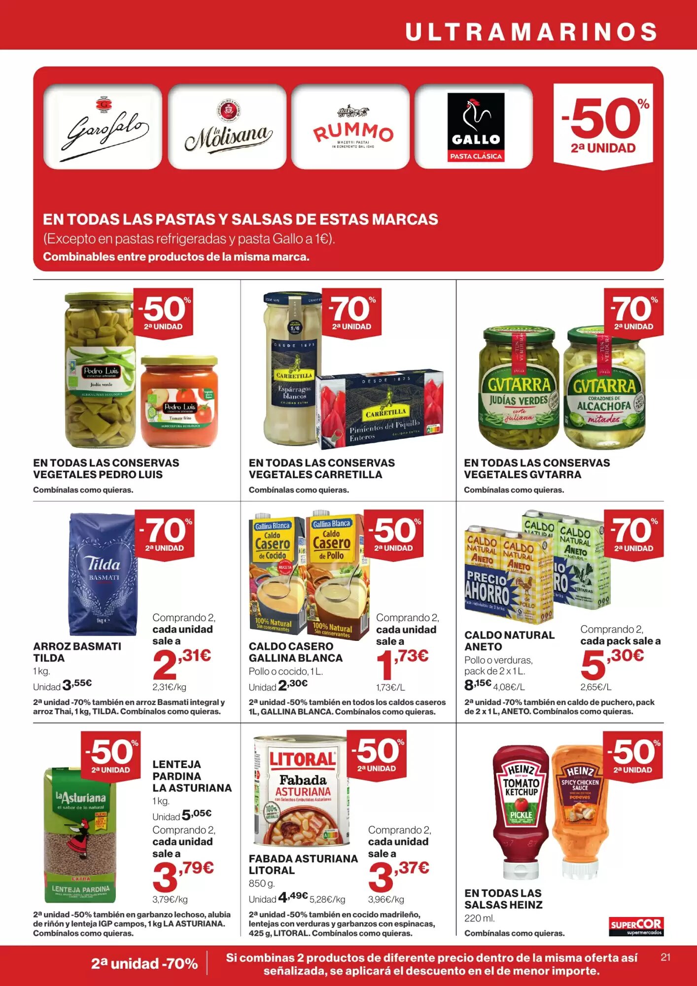 Folleto promocional de Supercor válido desde el 24/09/2026 - Página 21.
