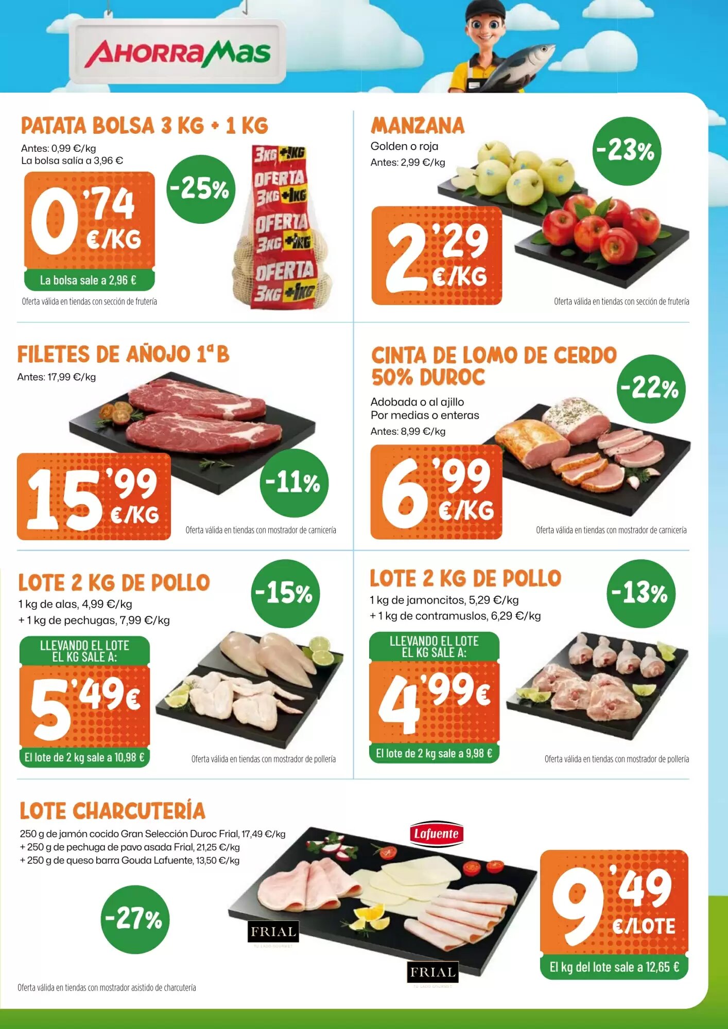 Folleto promocional de AhorraMas válido desde el 24/09/2026 - Página 3.