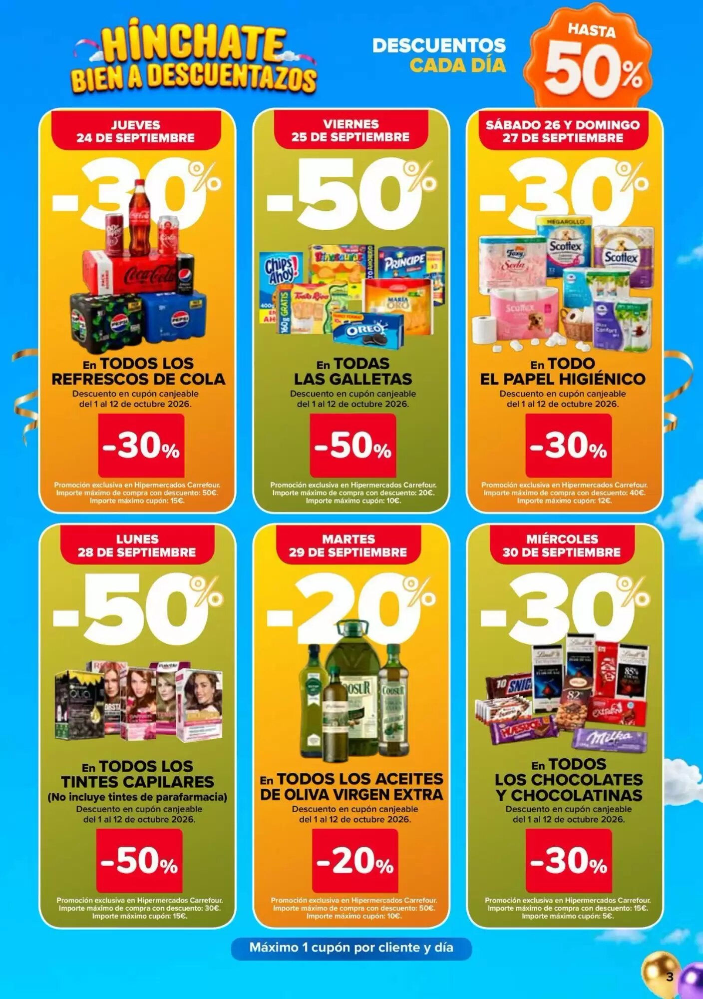 Folleto promocional de Carrefour válido desde el 24/09/2026 - Página 3.