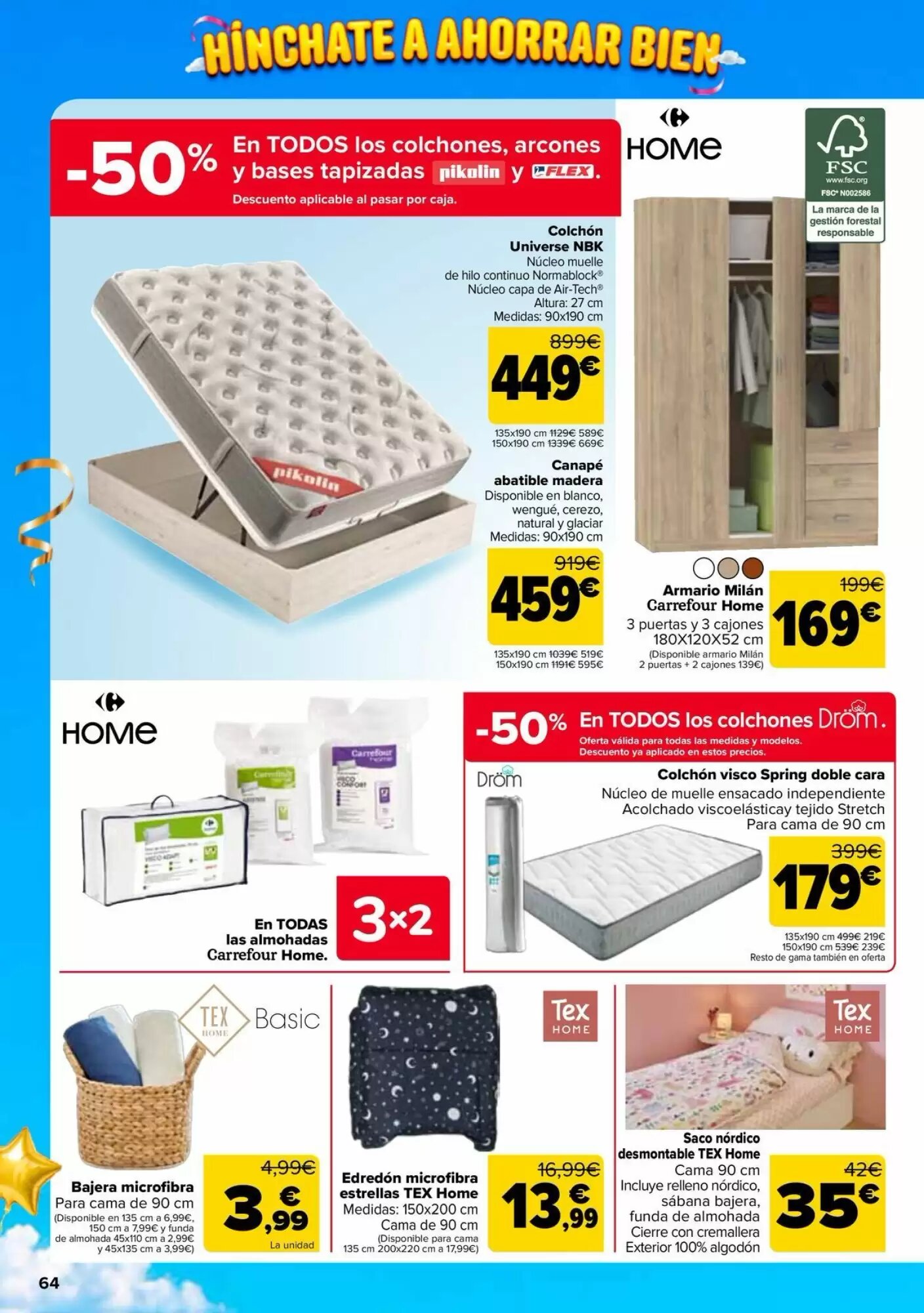 Folleto promocional de Carrefour válido desde el 24/09/2026 - Página 64.