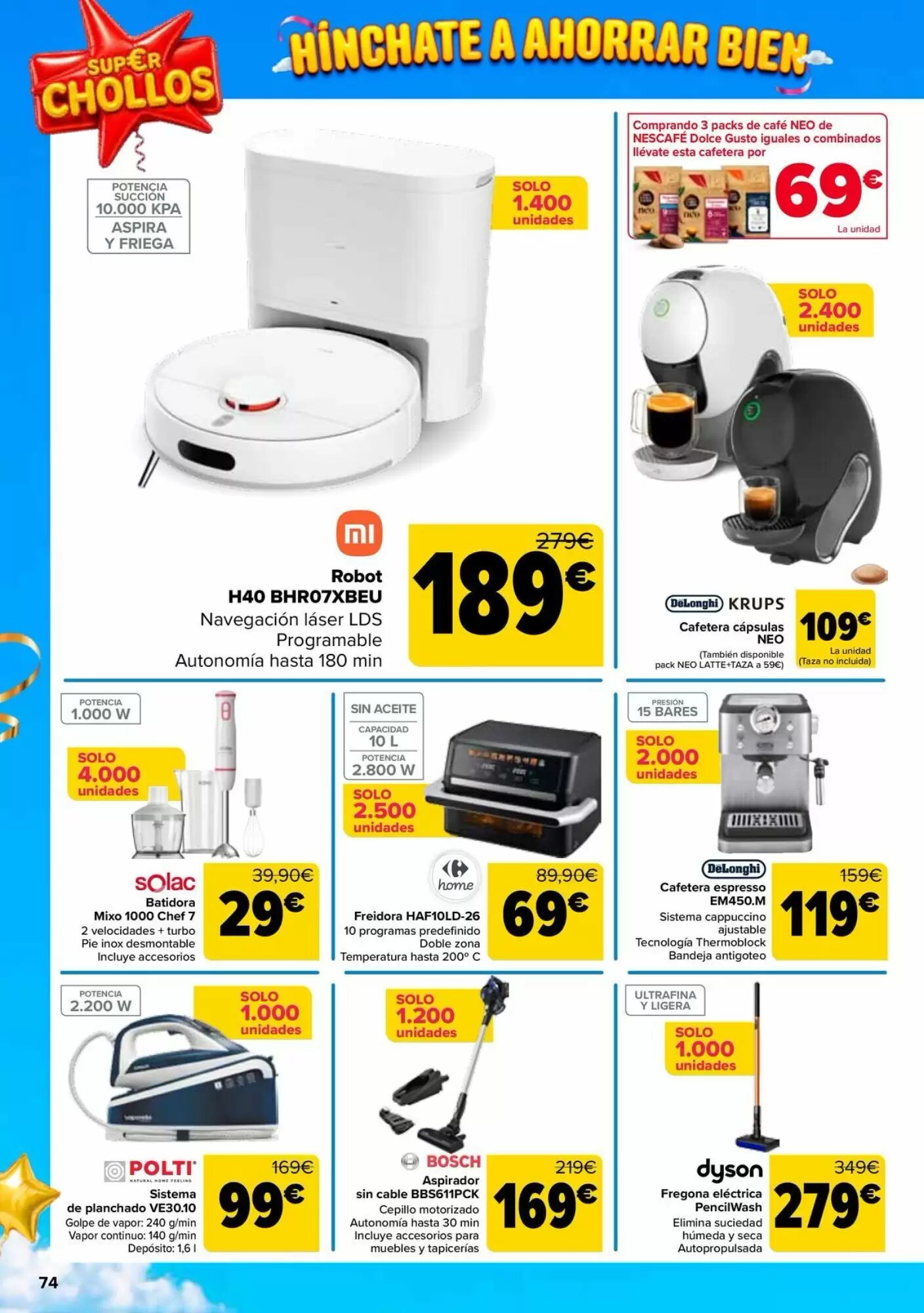 Folleto promocional de Carrefour válido desde el 24/09/2026 - Página 74.
