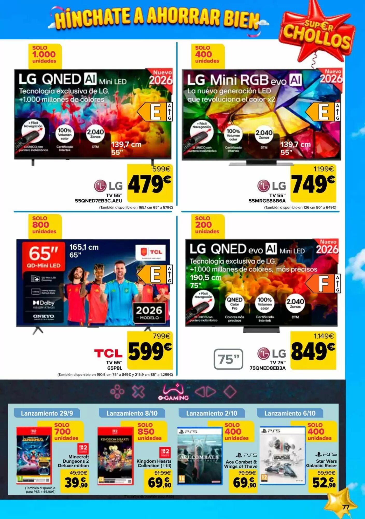 Folleto promocional de Carrefour válido desde el 24/09/2026 - Página 77.